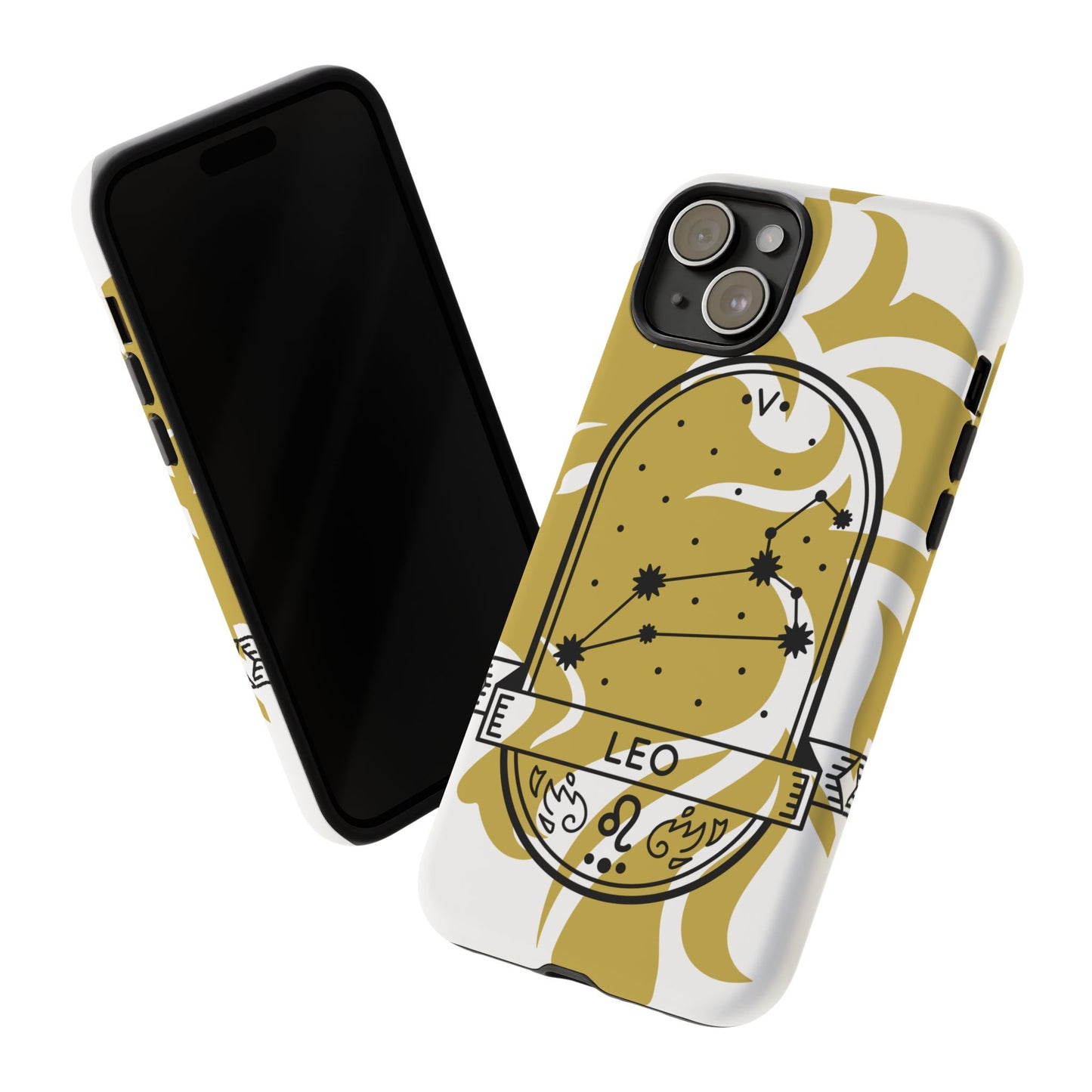 Leo Zodiac Phone Case, Astrology Gift for Her, Celestial Star Sign Cover, Birthday Gift, Compatible with iPhone, Galaxy, Google Phones