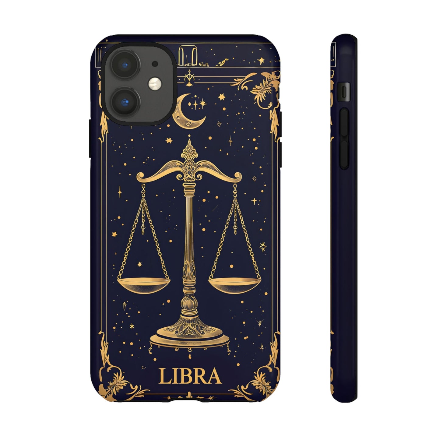 Libra Zodiac Phone Case - Astrology Gift for Her, Celestial Star Sign Cover, Birthday Gift, Compatible with iPhone, Galaxy, Google Phones
