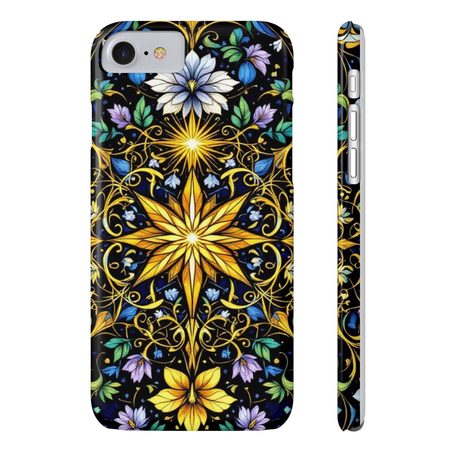 Elegant Floral Phone Case - Slim Phone Cases, Artistic Cases for Nature Lovers, Gift for Birthdays, Holidays, Spring Decor