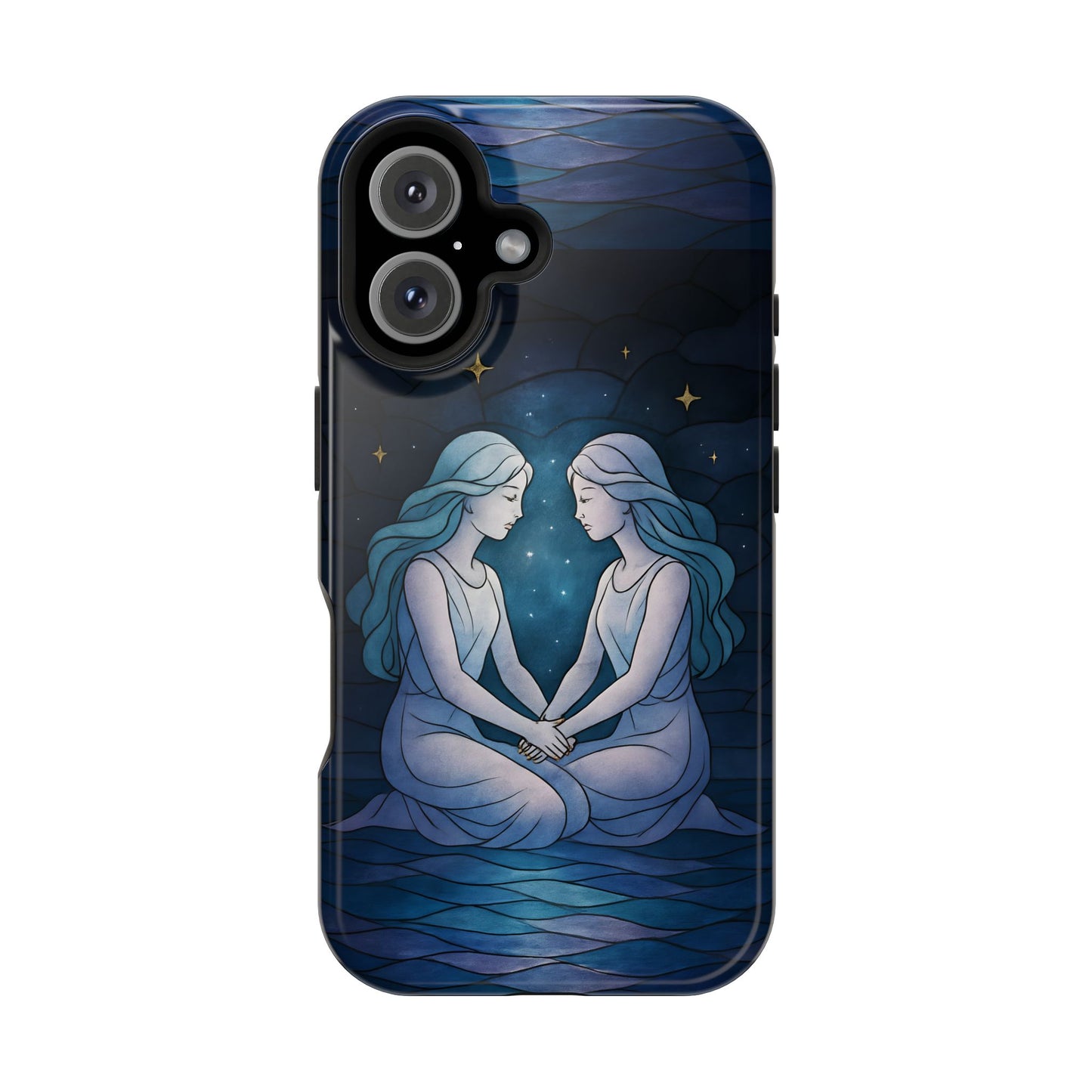 Gemini Zodiac Magnetic Phone Case, Astrology Gift for Her, Celestial Star Sign, Birthday Gift, Compatible with iPhone 17, 16, 15, 14, 13