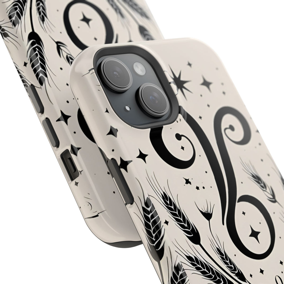 Virgo Zodiac Magnetic Phone Case, Astrology, Celestial Star Sign Cover, Compatible with iPhone 17, 16, 15, 14, 13