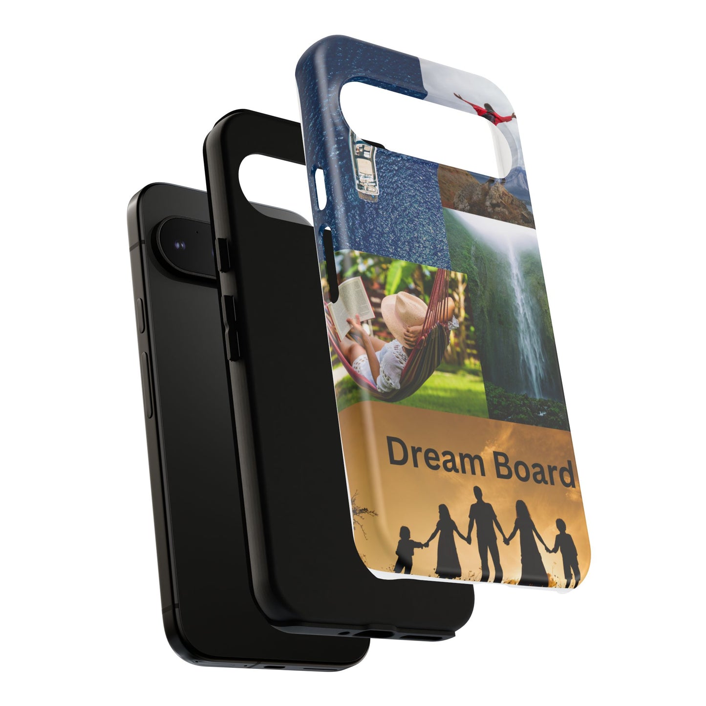 Dream Board Phone Case | Tough Cases for Adventure Seekers, Inspirational Phone Accessories, Custom Phone Covers, Unique Gift Ideas, [...]