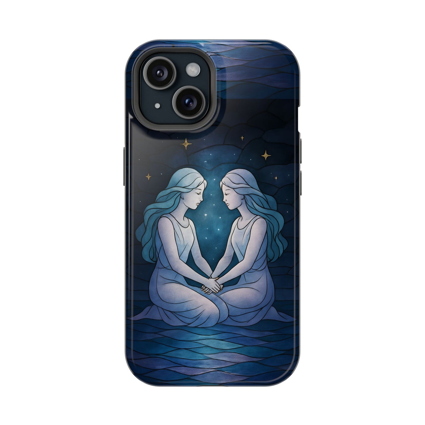 Gemini Zodiac Magnetic Phone Case, Astrology Gift for Her, Celestial Star Sign, Birthday Gift, Compatible with iPhone 17, 16, 15, 14, 13