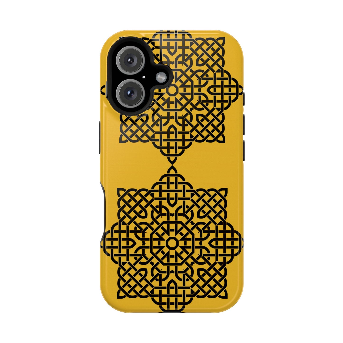 Celtic Knot Magnetic Phone Case, St. Patrick Design Phone Cover, Irish Heritage Design Compatible with iPhone 17, 16, 15, 14, 13, 12, 11