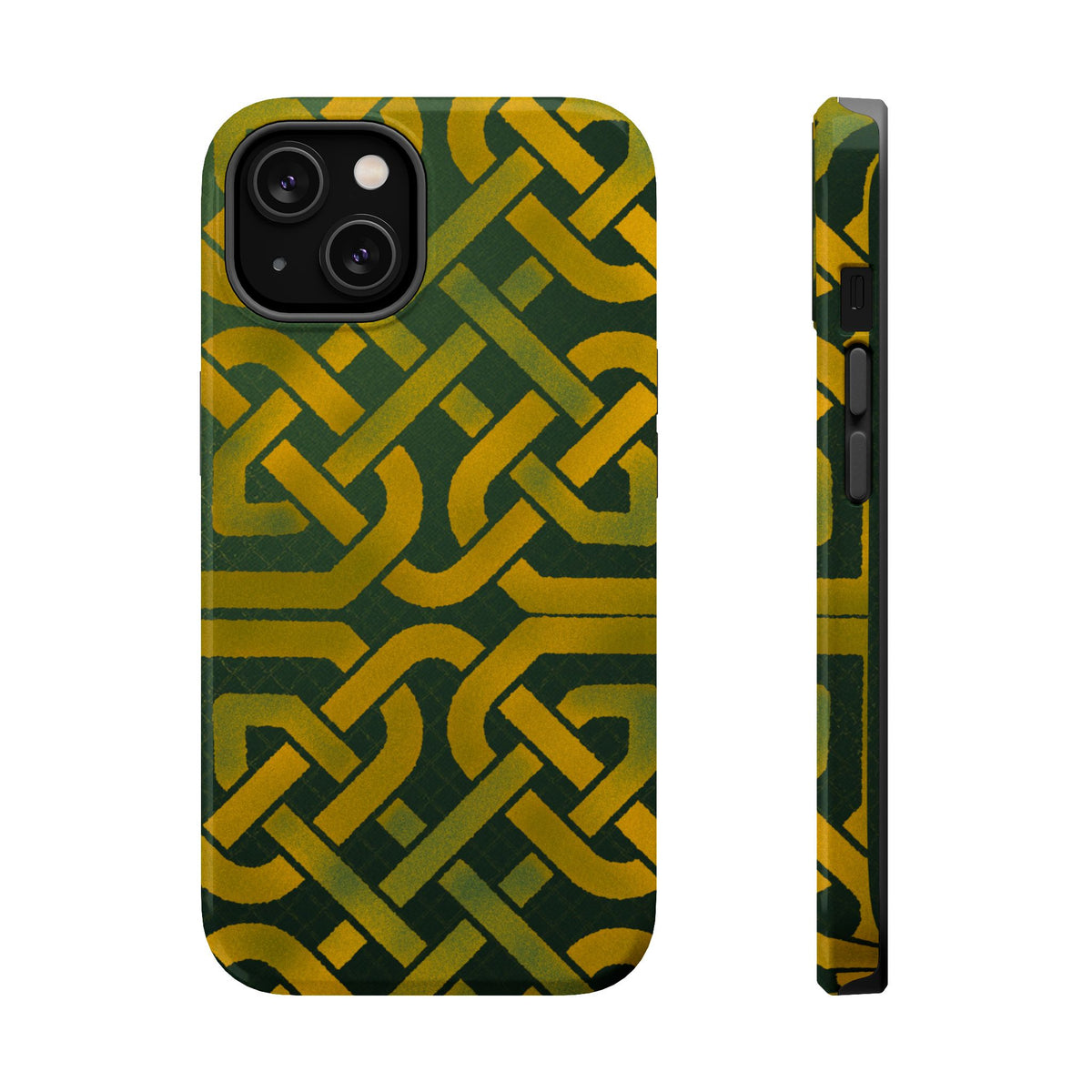 Celtic Knot Magnetic Phone Case, Irish Heritage Pattern Phone Cover, Celtic Art Design, Irish Culture Gift Compatible with iPhone