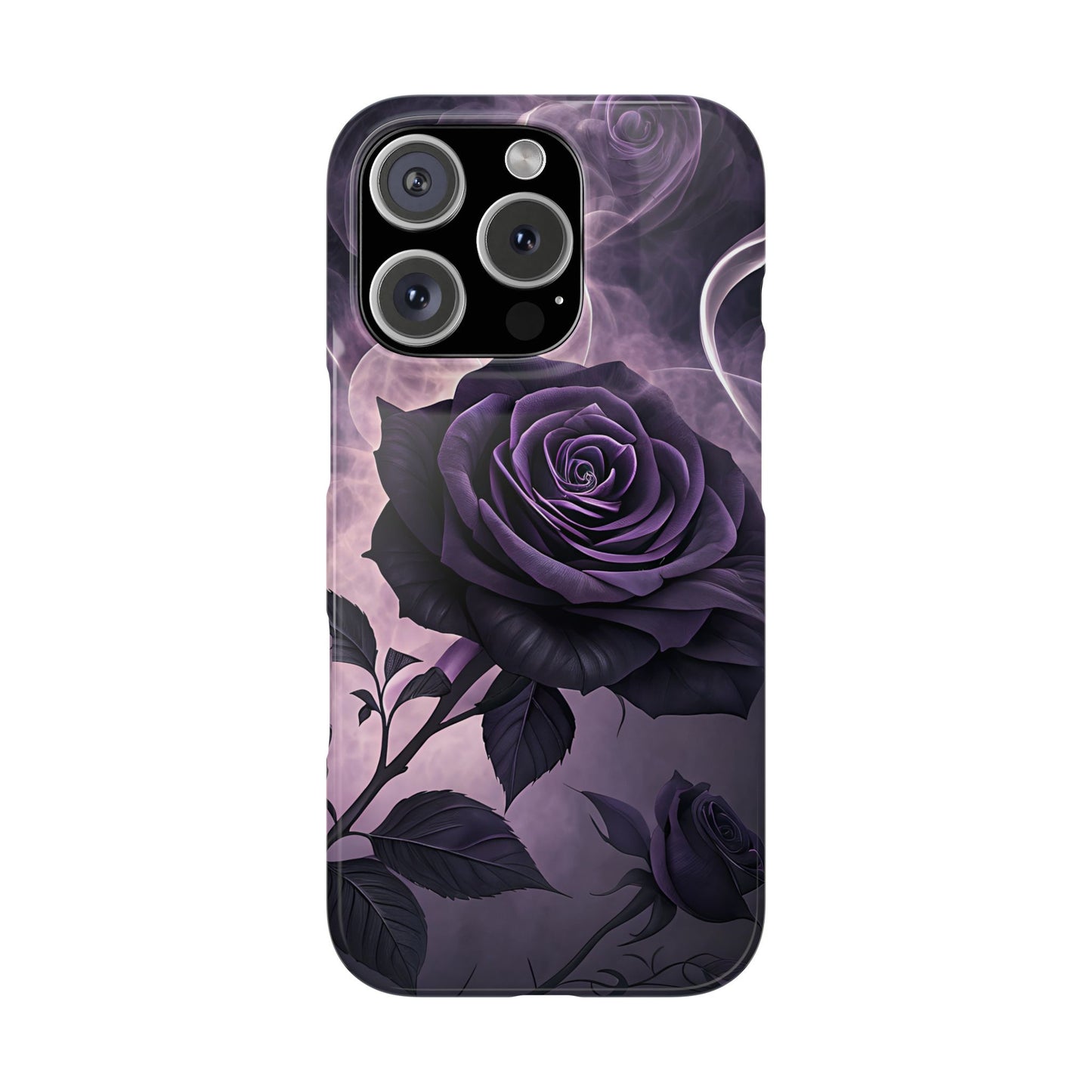 Elegant Purple Rose Phone Cases, Stylish Slim Cases for Flower Lovers, Floral Accessories, Birthday Gifts, Unique Phone Covers