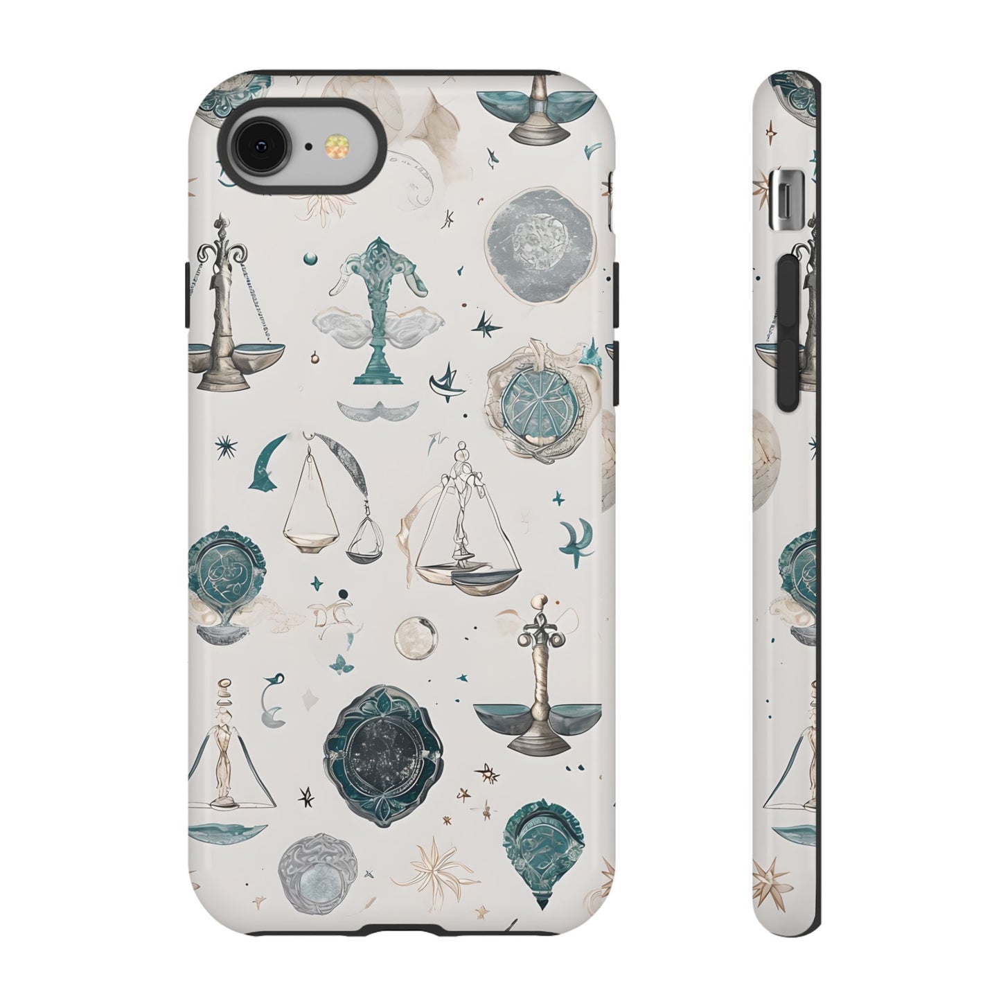 Libra Zodiac Phone Case - Astrology Gift for Her, Celestial Star Sign Cover, Birthday Gift, Compatible with iPhone, Galaxy, Google Phones