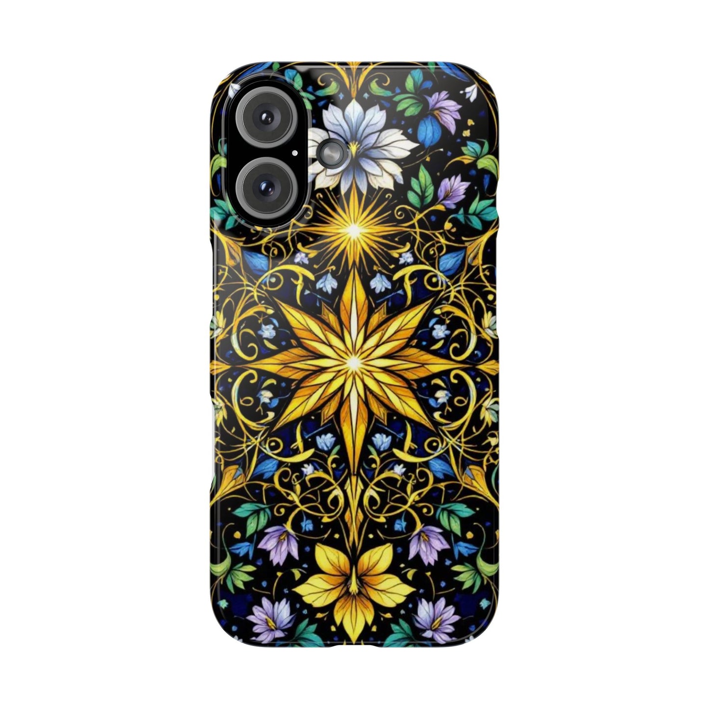 Elegant Floral Phone Case - Slim Phone Cases, Artistic Cases for Nature Lovers, Gift for Birthdays, Holidays, Spring Decor