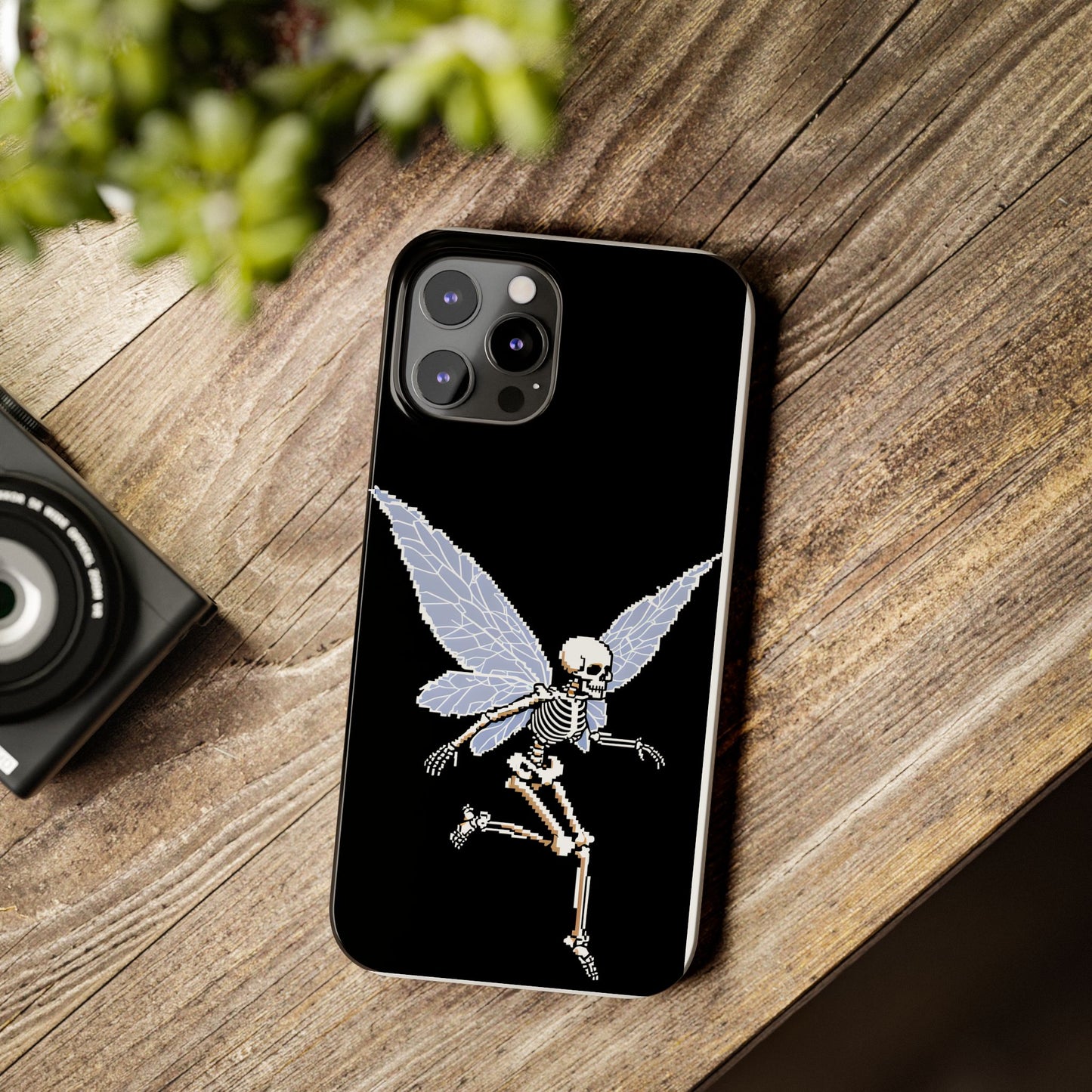 Halloween Slim Phone Case - Creepy Cute Aesthetic, Goth Coquette Spooky Style, Compatible with iPhone, Galaxy, and Google Phones