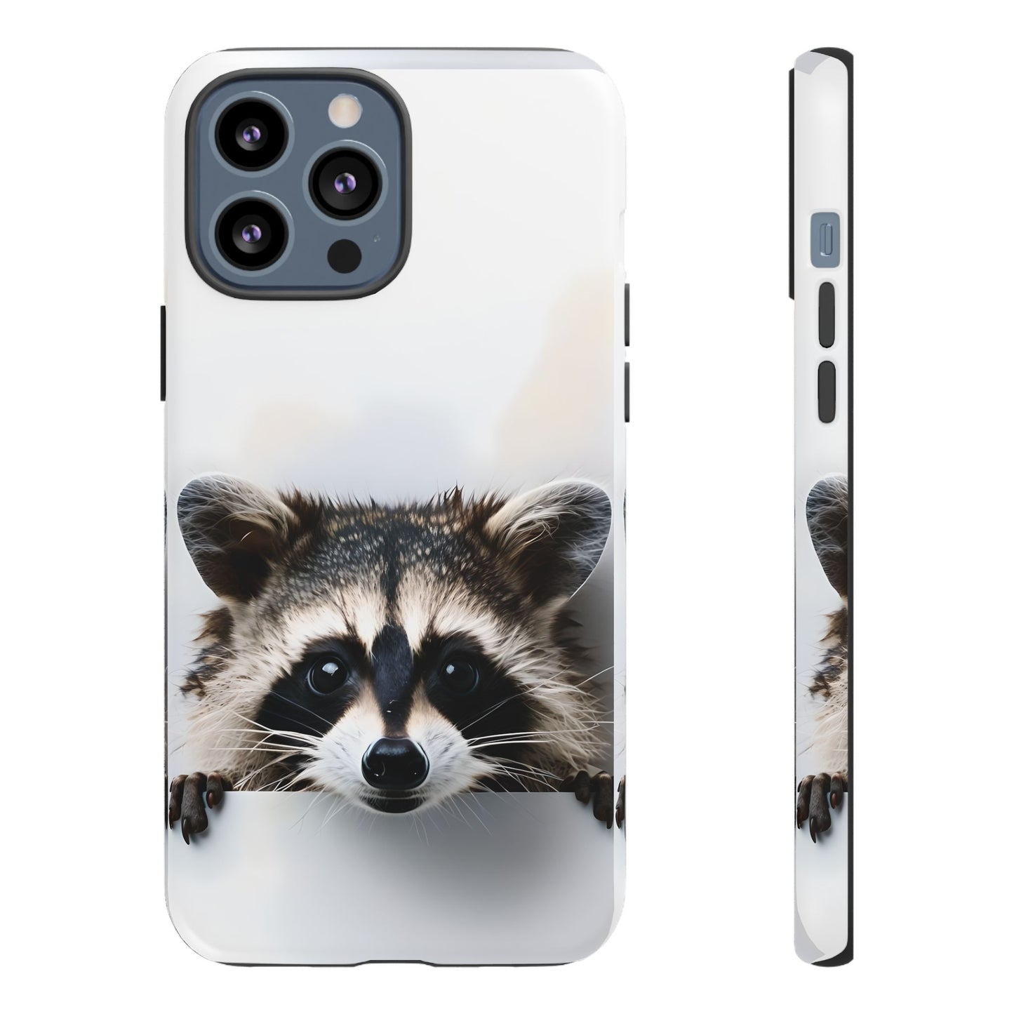 Raccoon Phone Case - Cute Animal Lover Gift, Wildlife Nature Tough Phone Case, Compatible with iPhone, Galaxy, Google Phones