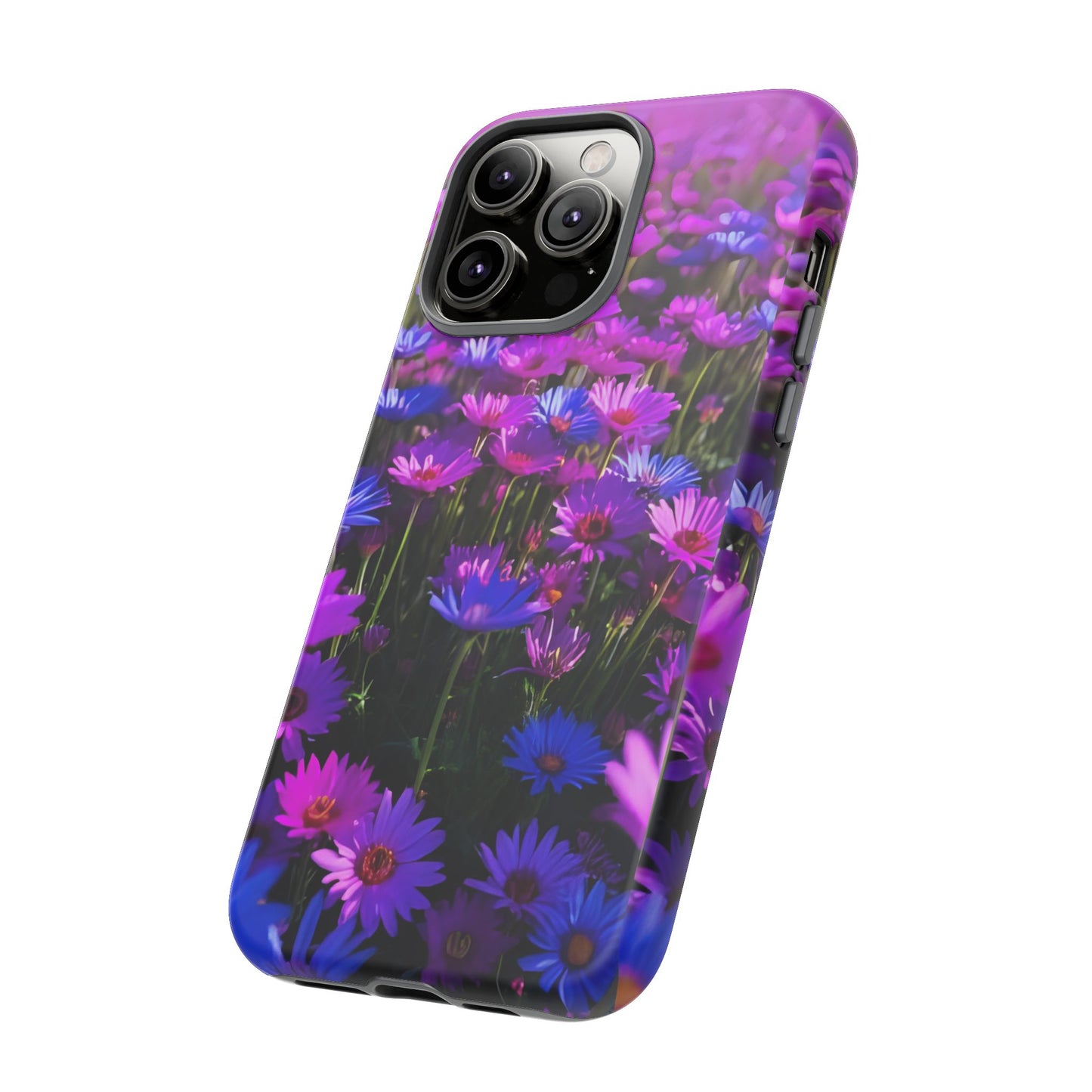 Wildflower Meadow Phone Case, Colorful Floral Garden Aesthetic, Vibrant Tough Phone Case, Compatible with iPhone, Galaxy, Google