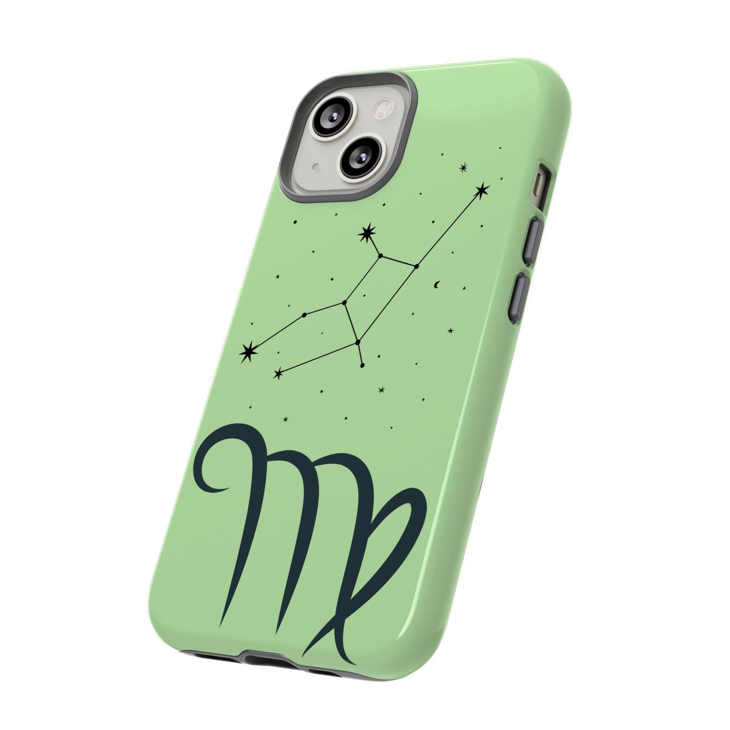 Virgo Zodiac Tough Phone Case, Astrology, Celestial Star Sign Cover, Compatible with iPhone, Galaxy, Pixel