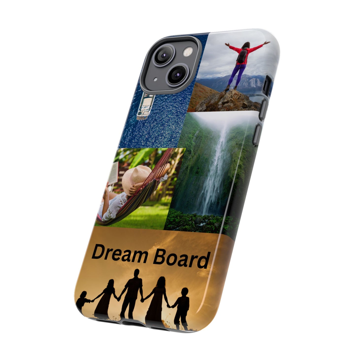 Dream Board Phone Case | Tough Cases for Adventure Seekers, Inspirational Phone Accessories, Custom Phone Covers, Unique Gift Ideas, [...]