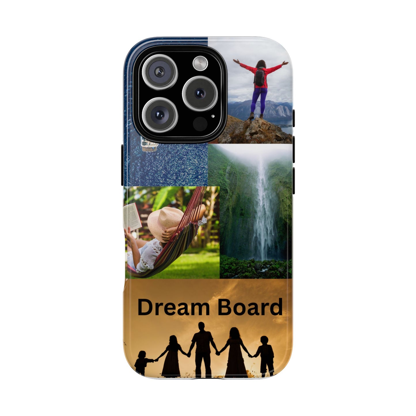 Dream Board Phone Case | Tough Cases for Adventure Seekers, Inspirational Phone Accessories, Custom Phone Covers, Unique Gift Ideas, [...]