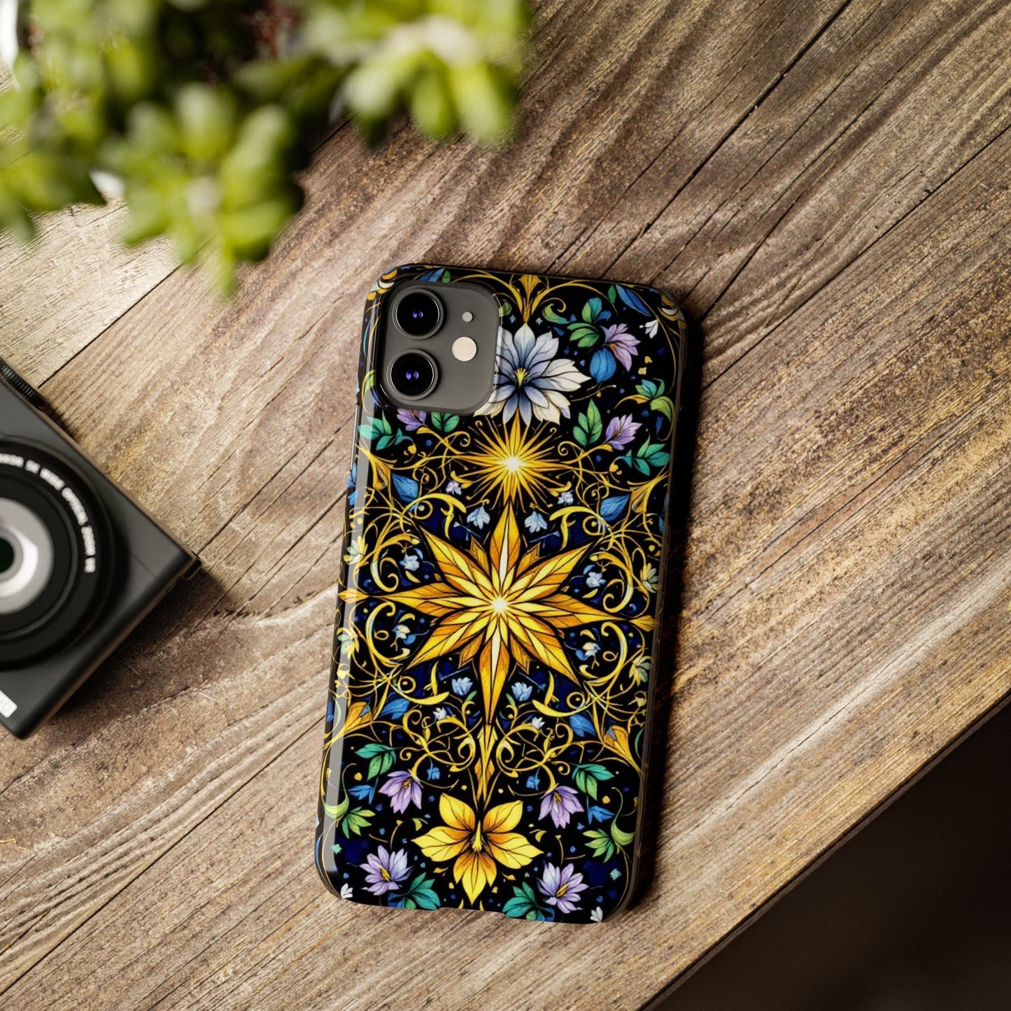 Elegant Floral Phone Case - Slim Phone Cases, Artistic Cases for Nature Lovers, Gift for Birthdays, Holidays, Spring Decor