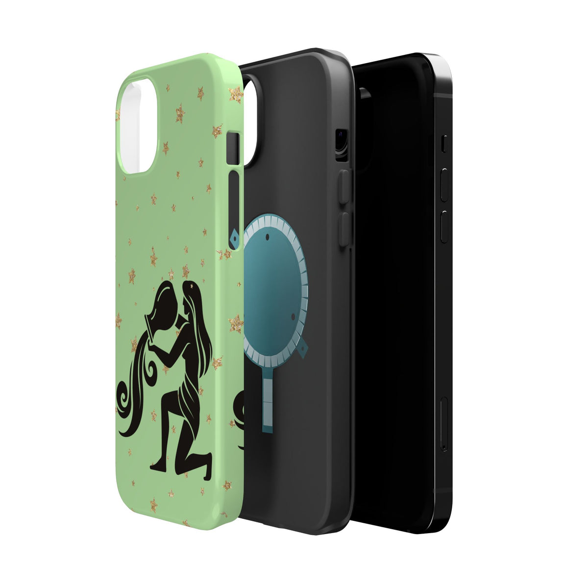 Virgo Zodiac Magnetic Phone Case, Astrology Gift for Her, Celestial Star Sign, Birthday Gift, Compatible with iPhone 17, 16, 15, 14, 13