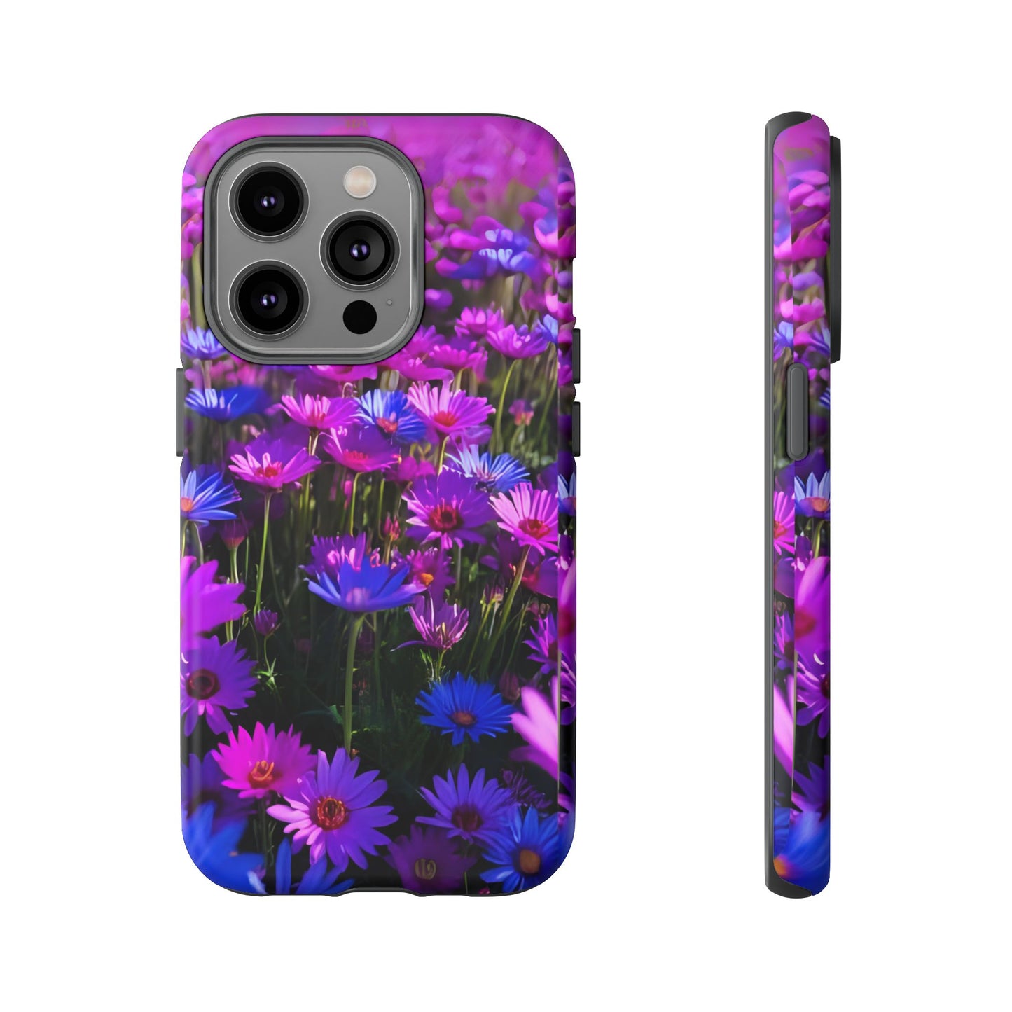Wildflower Meadow Phone Case, Colorful Floral Garden Aesthetic, Vibrant Tough Phone Case, Compatible with iPhone, Galaxy, Google