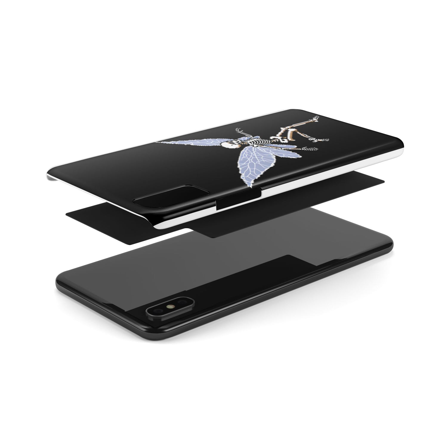 Halloween Slim Phone Case - Creepy Cute Aesthetic, Goth Coquette Spooky Style, Compatible with iPhone, Galaxy, and Google Phones