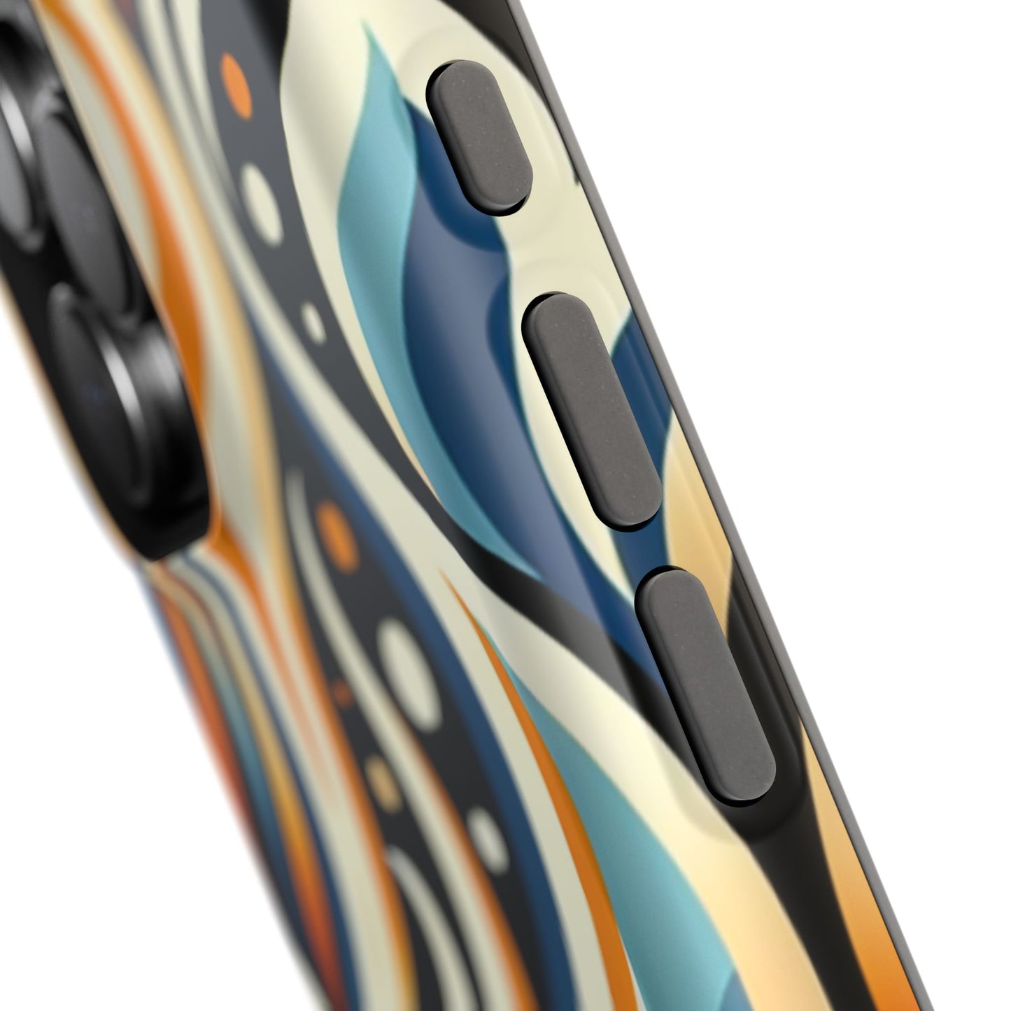 Magnetic Phone Case with Vibrant Abstract Design, Protective Cases for Adults, Trendy Tech Accessories, Gift for Her, Fashionable [...]