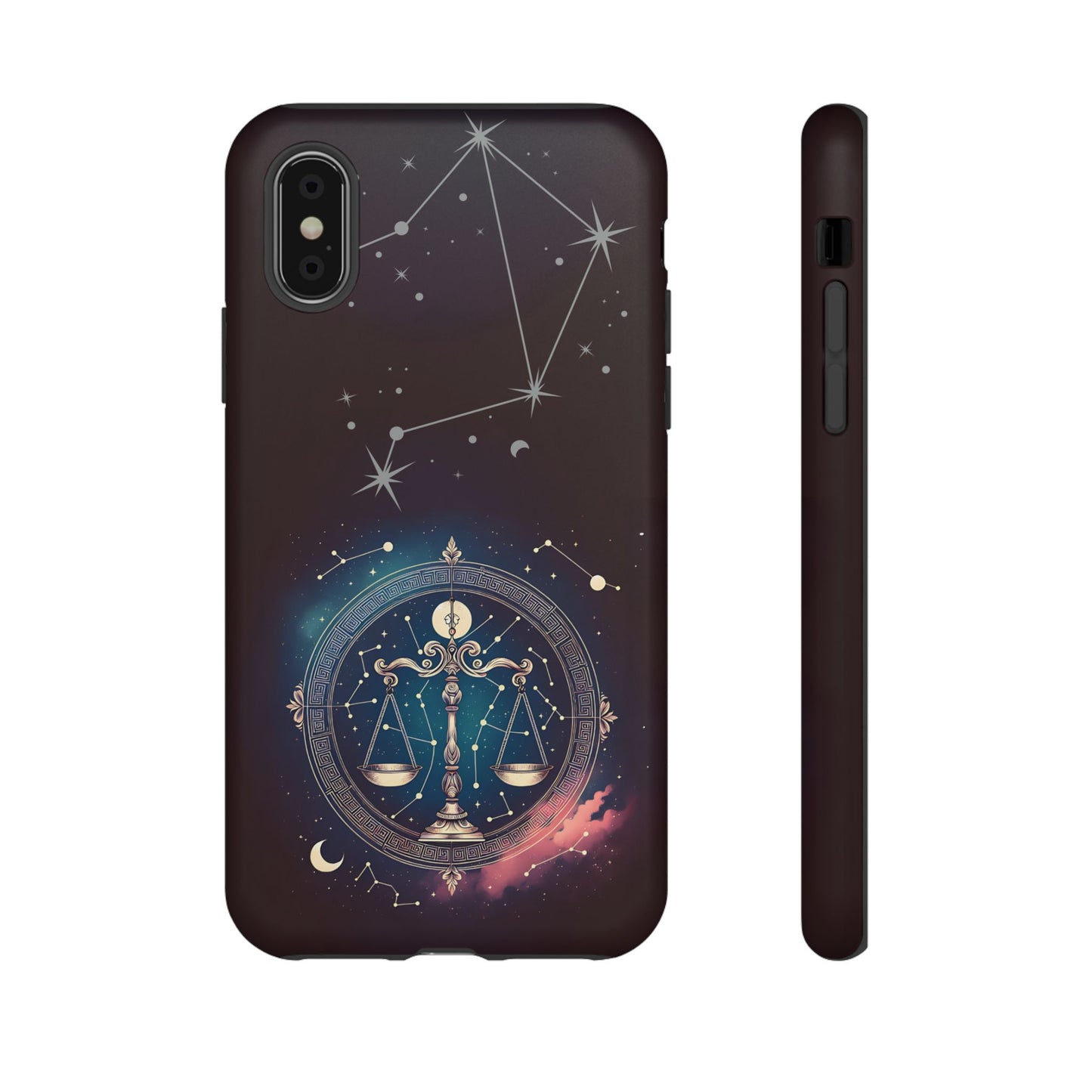 Libra Zodiac Phone Case - Astrology Gift for Her, Celestial Star Sign Cover, Birthday Gift, Compatible with iPhone, Galaxy, Google Phones