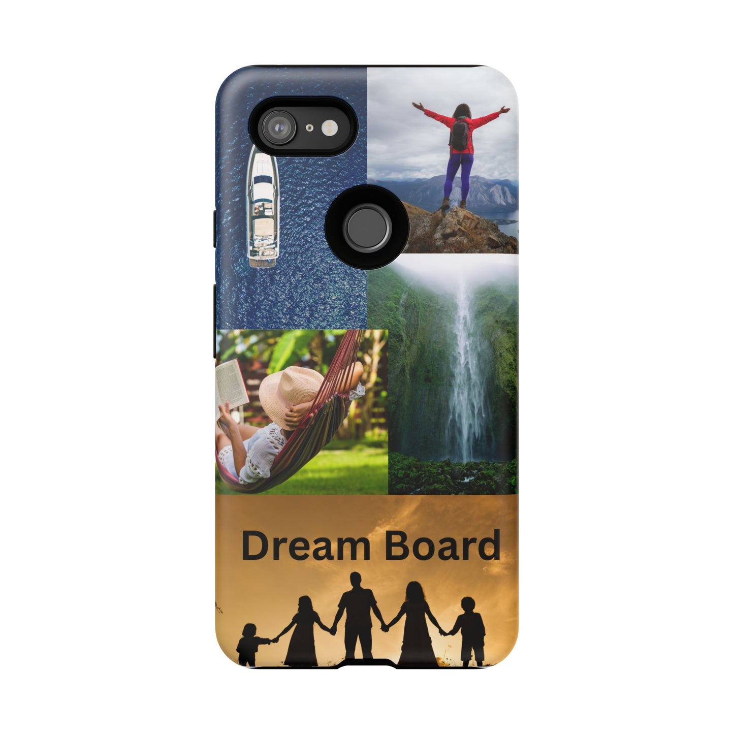 Dream Board Phone Case | Tough Cases for Adventure Seekers, Inspirational Phone Accessories, Custom Phone Covers, Unique Gift Ideas, [...]