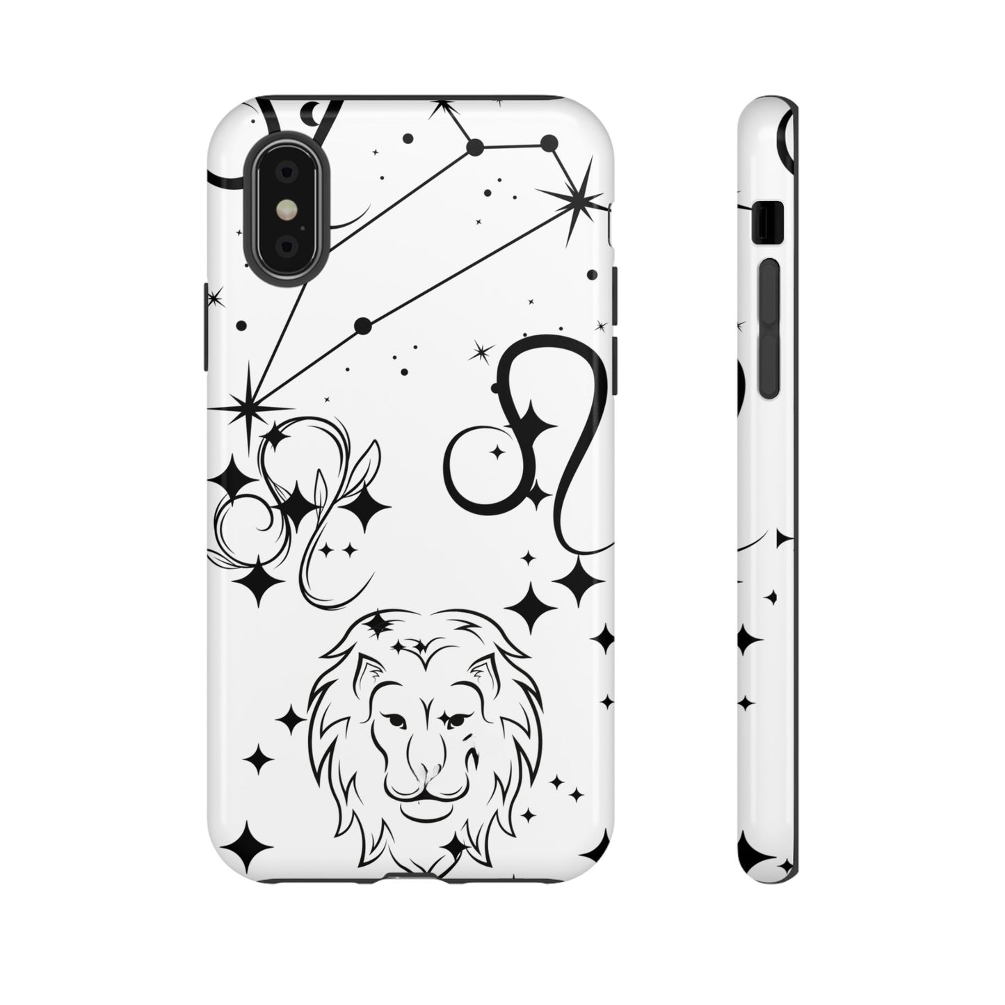 Leo Zodiac Phone Case, Astrology Gift for Her, Celestial Star Sign Cover, Birthday Gift, Compatible with iPhone, Galaxy, Google Phones