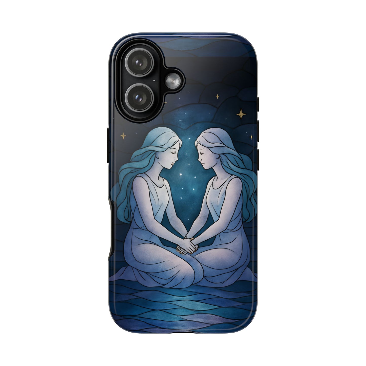 Gemini Zodiac Tough Phone Case, Astrology, Celestial Star Sign Cover, Compatible with iPhone, Galaxy, Pixel