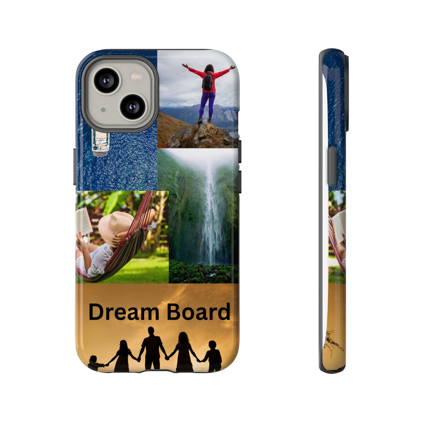 Dream Board Phone Case | Tough Cases for Adventure Seekers, Inspirational Phone Accessories, Custom Phone Covers, Unique Gift Ideas, [...]