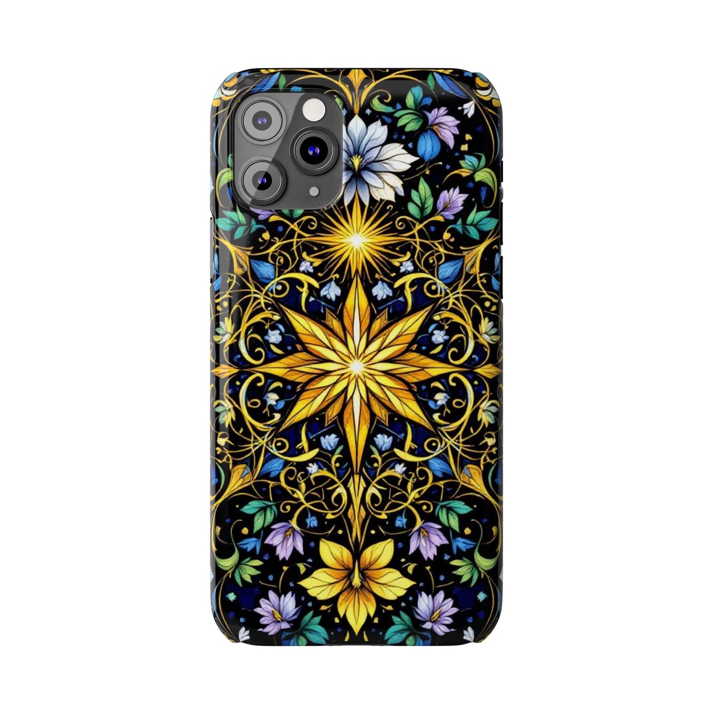 Elegant Floral Phone Case - Slim Phone Cases, Artistic Cases for Nature Lovers, Gift for Birthdays, Holidays, Spring Decor