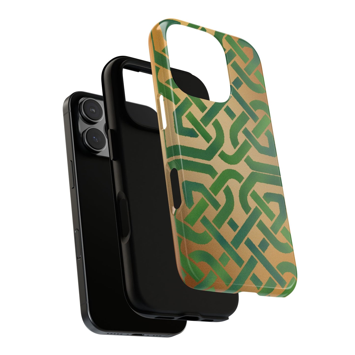 Celtic Knot Tough Phone Case, Irish Heritage Pattern Phone Cover, Celtic Art Design, Irish Culture Gift for iPhone Galaxy Google
