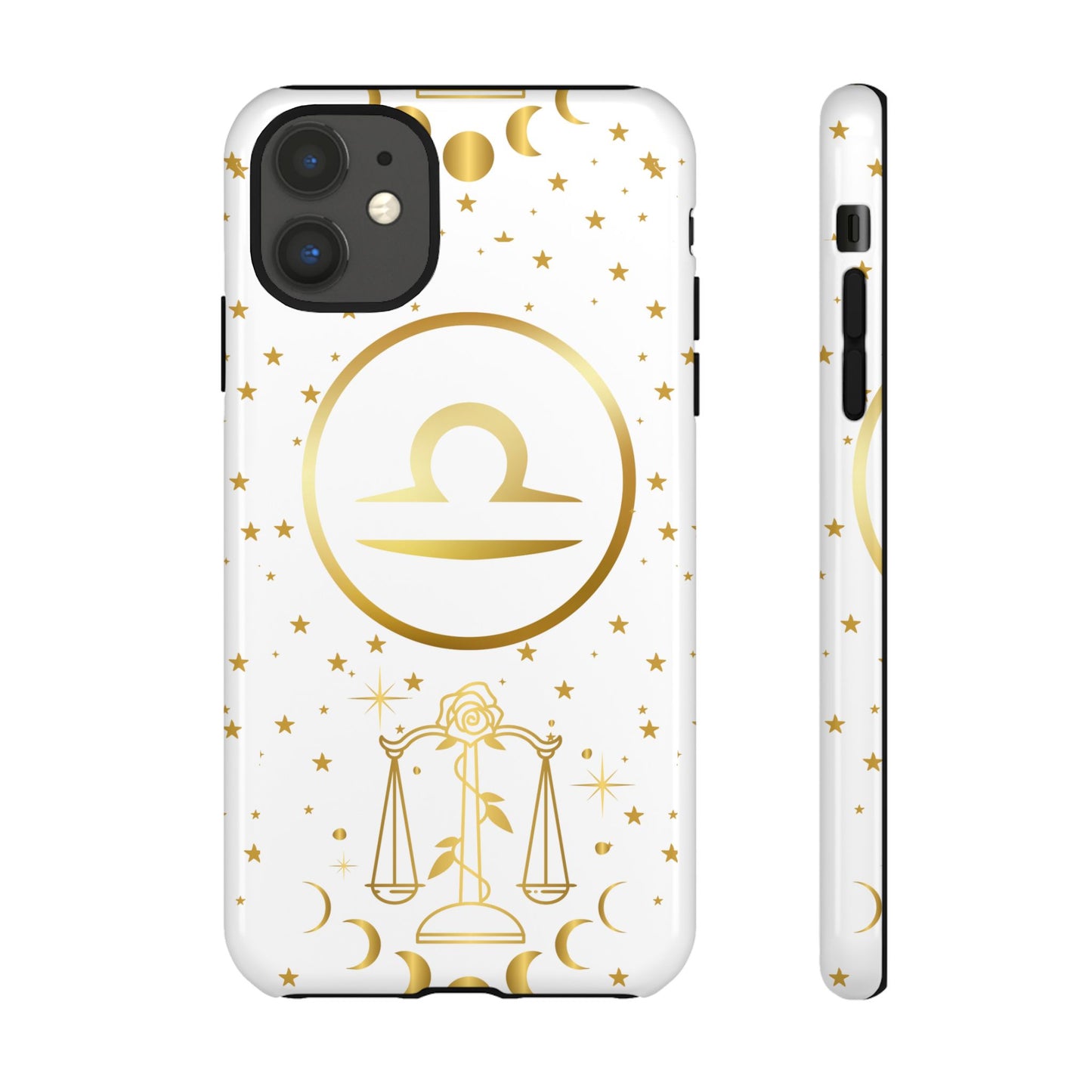 Libra Zodiac Phone Case - Astrology Gift for Her, Celestial Star Sign Cover, Birthday Gift, Compatible with iPhone, Galaxy, Google Phones