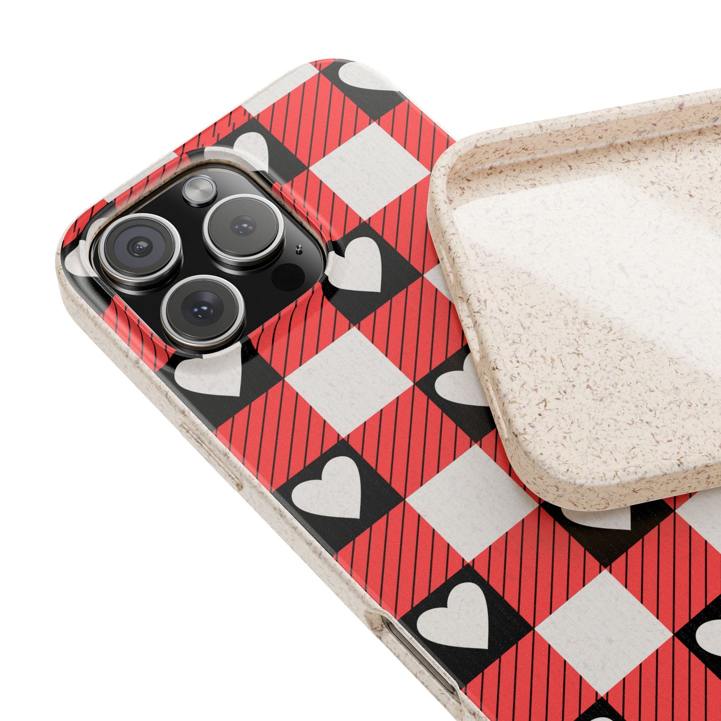 Alice in Wonderland Biodegradable Phone Case, Queen of Hearts Phone Cover, Compatible with Galaxy, iPhone 17, 16, 15, 14, 13