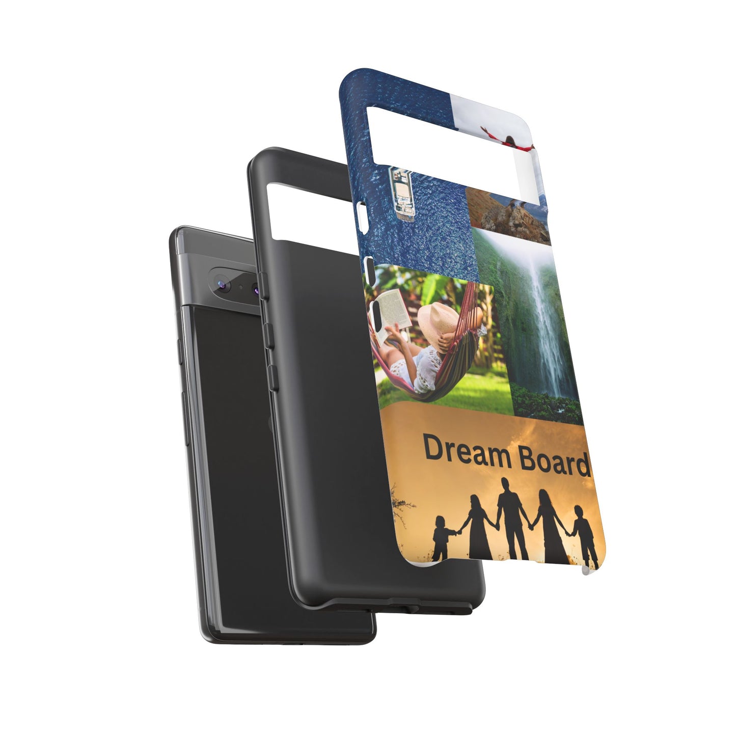 Dream Board Phone Case | Tough Cases for Adventure Seekers, Inspirational Phone Accessories, Custom Phone Covers, Unique Gift Ideas, [...]