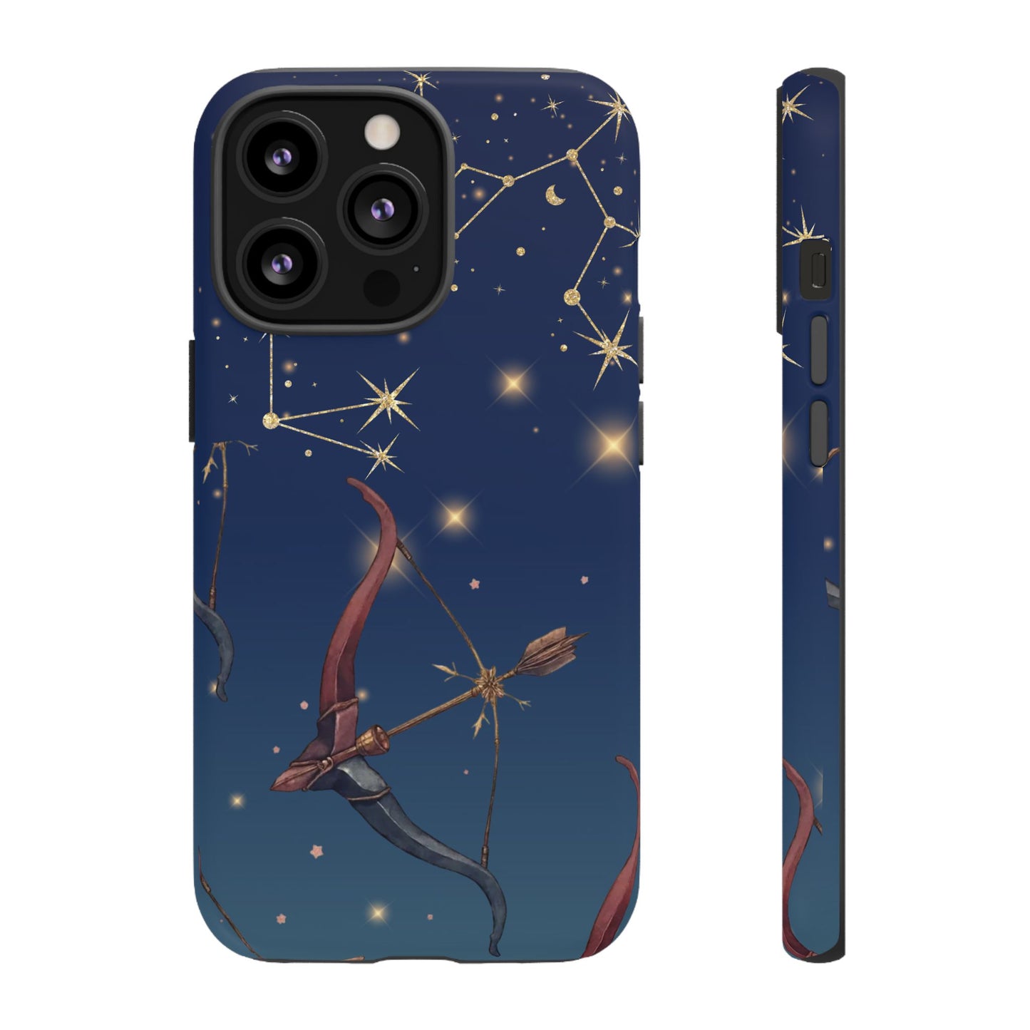 Sagittarius Zodiac Phone Case, Astrology Gift for Her, Celestial Star Sign Cover, Birthday Gift, Compatible with iPhone, Galaxy, Pixel
