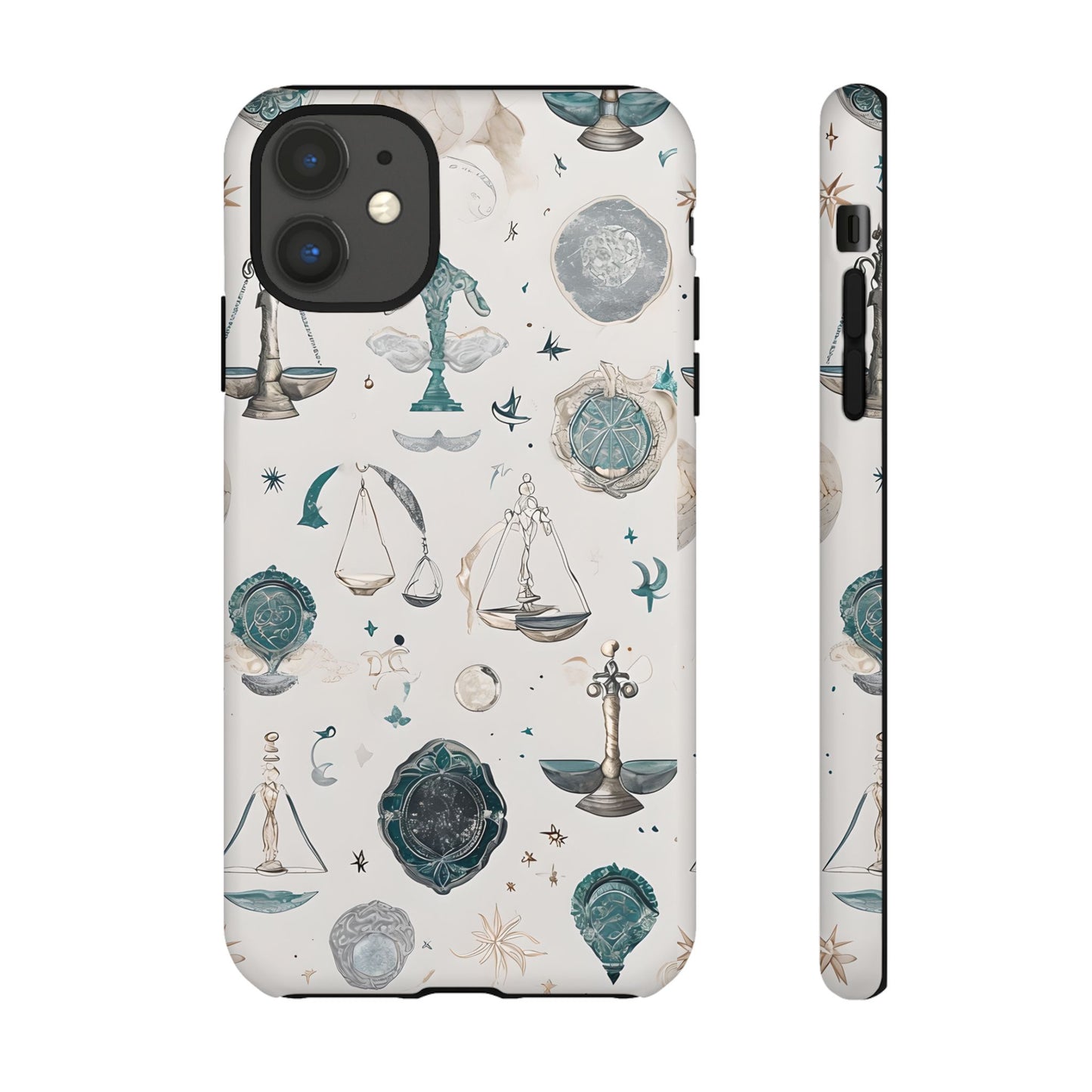 Libra Zodiac Phone Case - Astrology Gift for Her, Celestial Star Sign Cover, Birthday Gift, Compatible with iPhone, Galaxy, Google Phones
