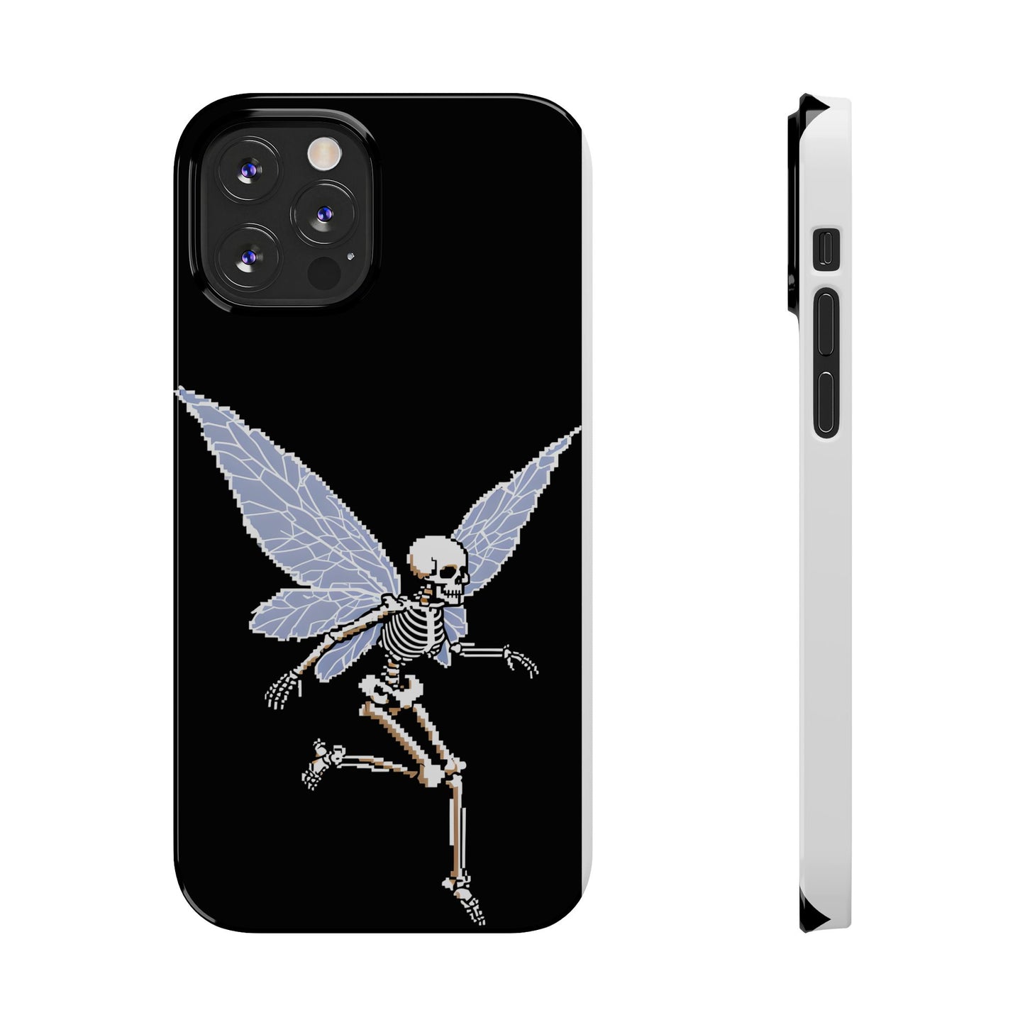 Halloween Slim Phone Case - Creepy Cute Aesthetic, Goth Coquette Spooky Style, Compatible with iPhone, Galaxy, and Google Phones