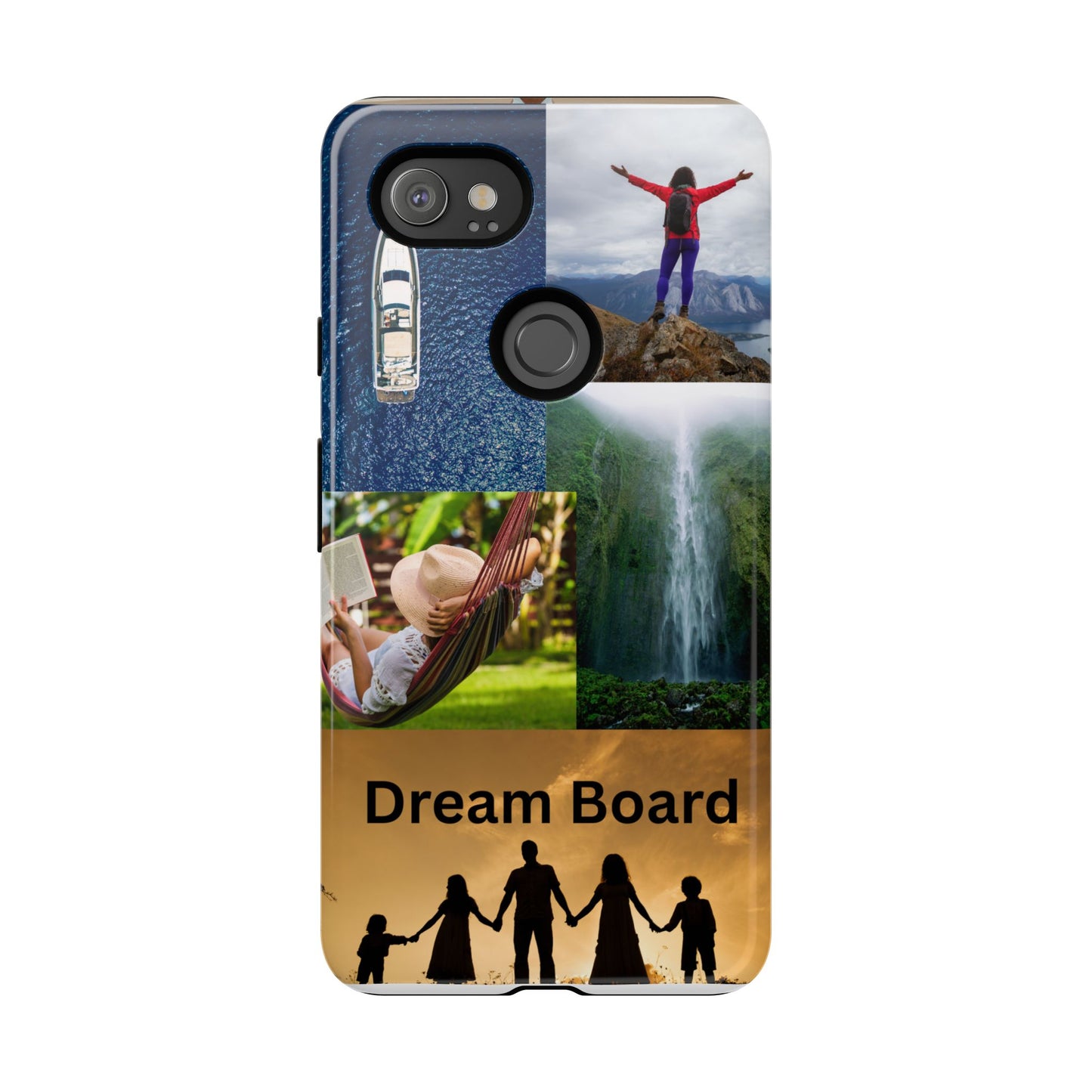 Dream Board Phone Case | Tough Cases for Adventure Seekers, Inspirational Phone Accessories, Custom Phone Covers, Unique Gift Ideas, [...]