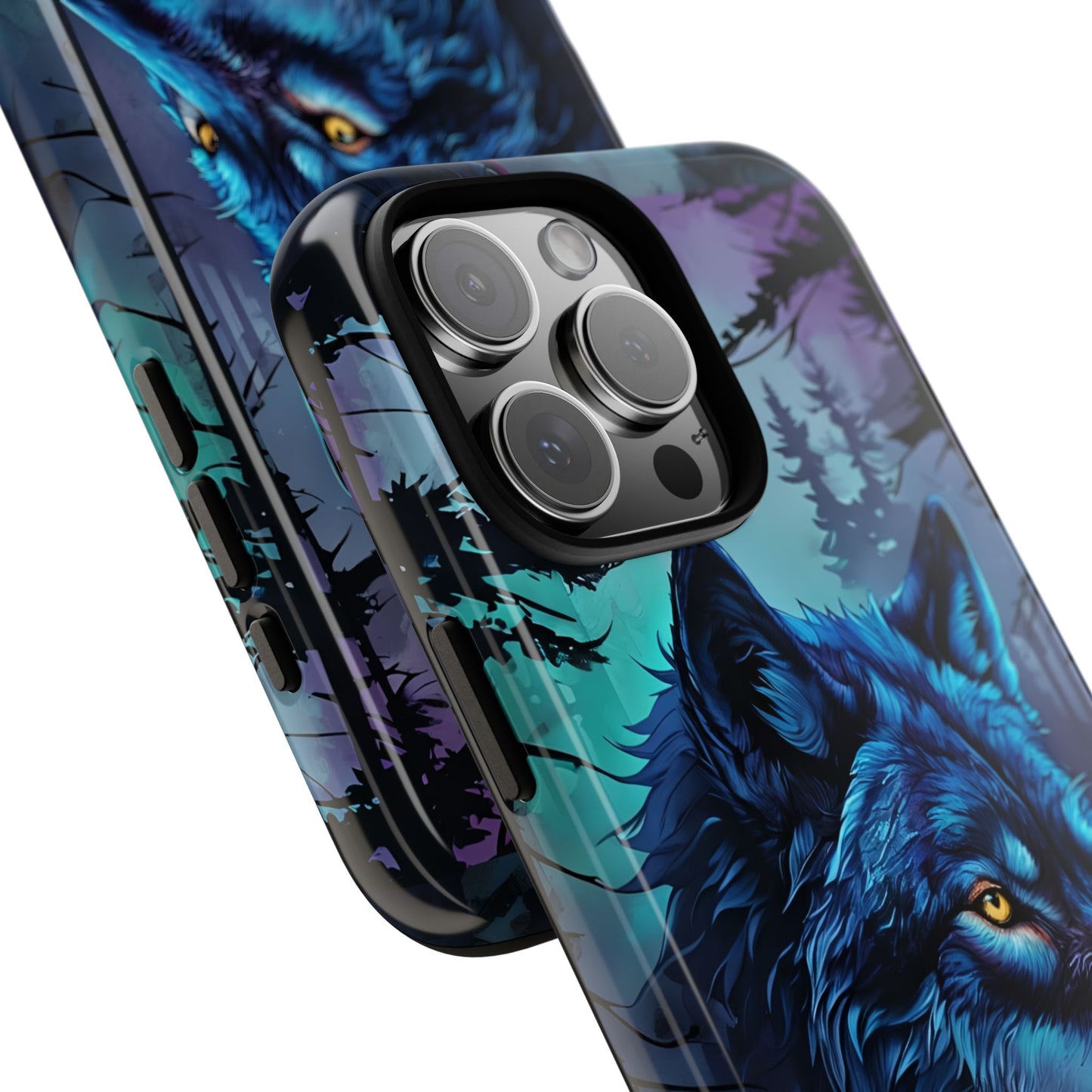 Little Red Riding Hood Wolf Phone Case - Fairytale Halloween Tough Case, Forest Witchcore Aesthetic, Compatible with iPhone, Galaxy, Google