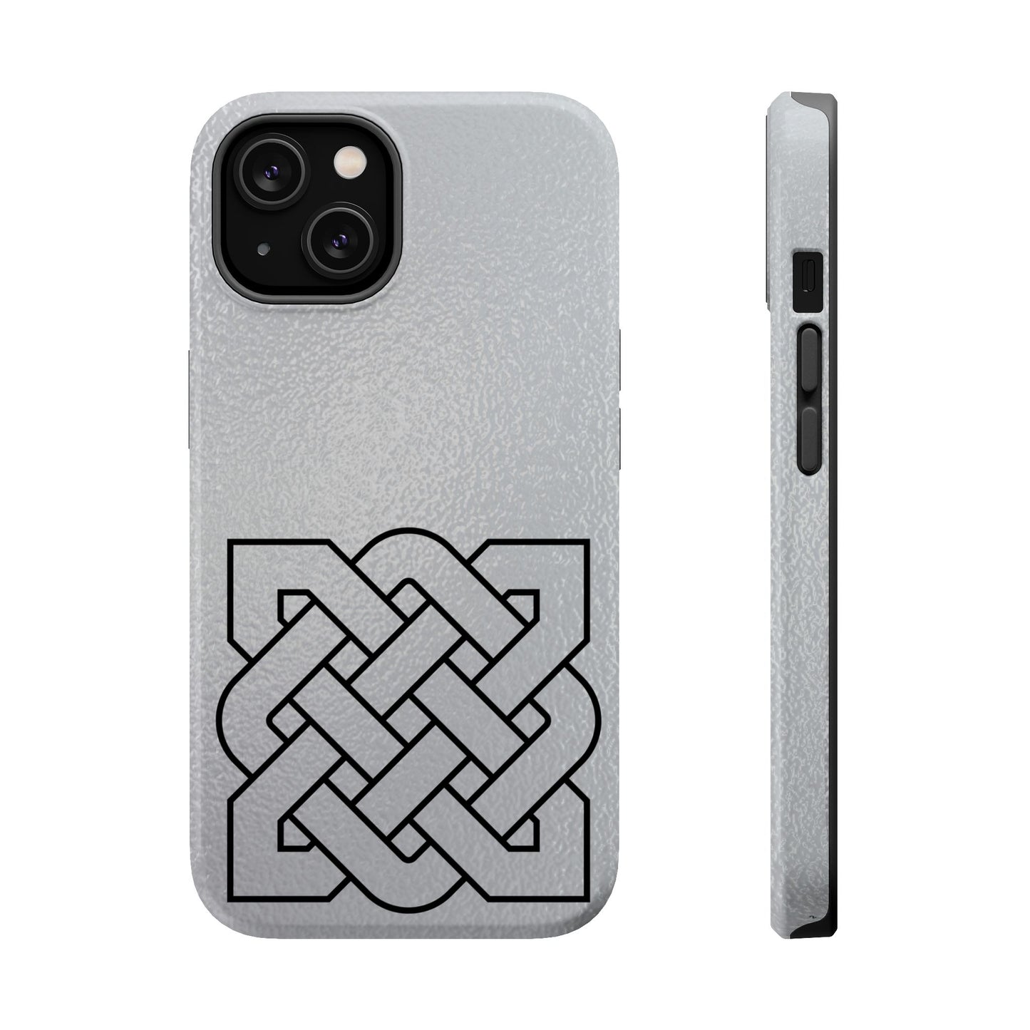 Celtic Knot Magnetic Phone Case, Irish Heritage Symbol Phone Cover, Minimal Celtic Design, Irish Culture Gift Compatible with iPhone