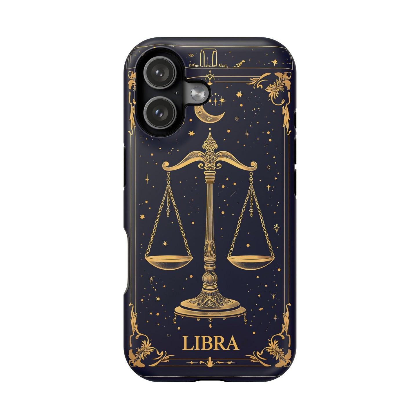 Libra Zodiac Magnetic Phone Case Astrology Gift for Her, Celestial Star Sign Cover, Birthday Gift, Compatible with iPhone 17, 16, 15, 14, 13
