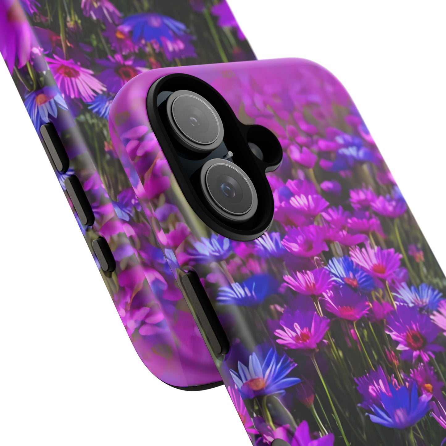 Wildflower Meadow Phone Case, Colorful Floral Garden Aesthetic, Vibrant Tough Phone Case, Compatible with iPhone, Galaxy, Google