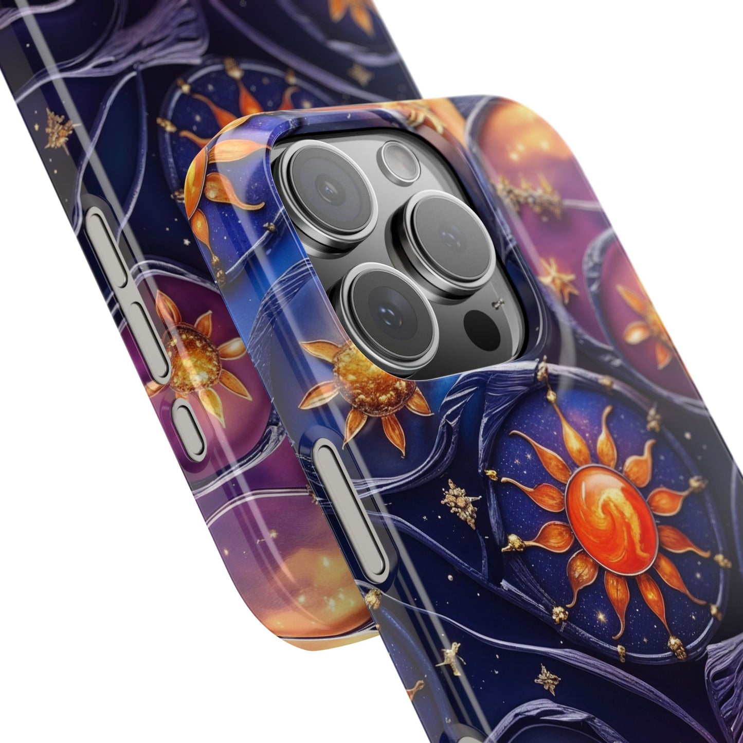 Celestial Slim Phone Cases, Starry Sky Phone Cover, Zodiac Design, Astrology Gift, Cosmic Phone Accessories