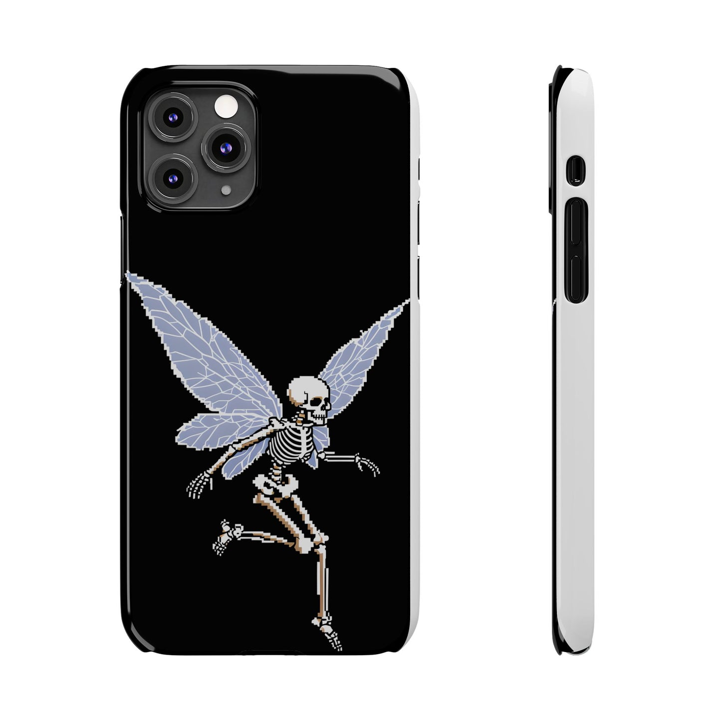 Halloween Slim Phone Case - Creepy Cute Aesthetic, Goth Coquette Spooky Style, Compatible with iPhone, Galaxy, and Google Phones