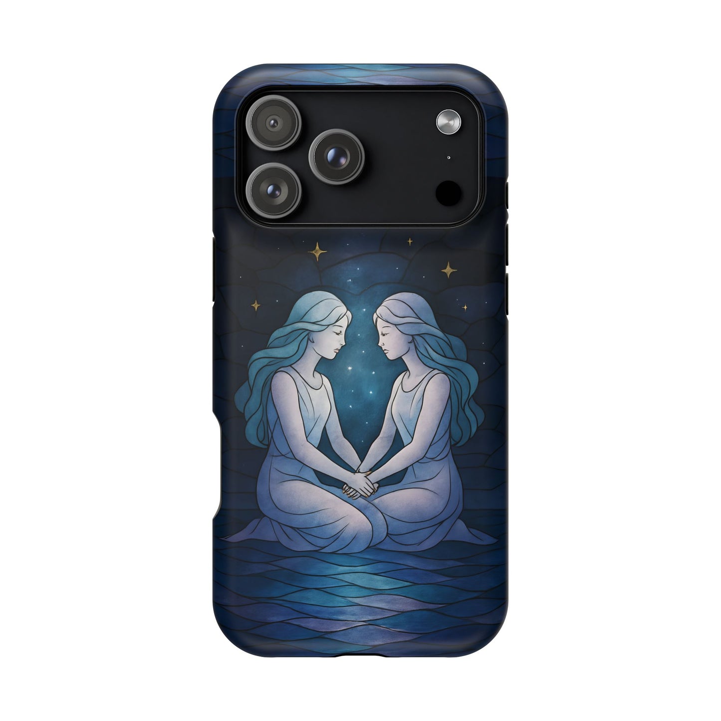 Gemini Zodiac Magnetic Phone Case, Astrology Gift for Her, Celestial Star Sign, Birthday Gift, Compatible with iPhone 17, 16, 15, 14, 13