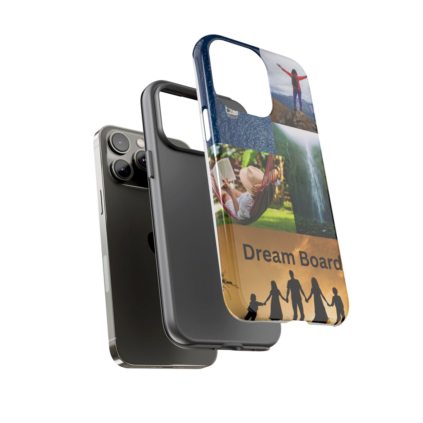Dream Board Phone Case | Tough Cases for Adventure Seekers, Inspirational Phone Accessories, Custom Phone Covers, Unique Gift Ideas, [...]