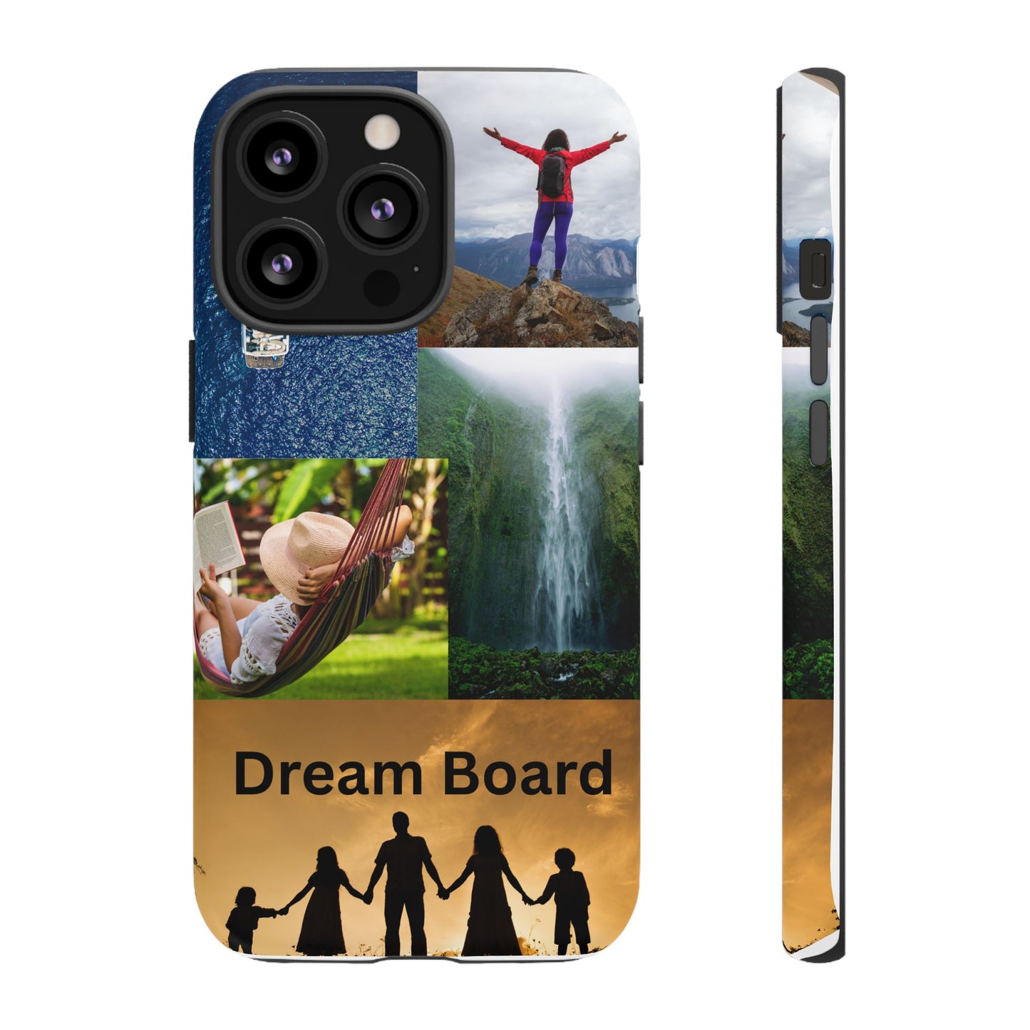 Dream Board Phone Case | Tough Cases for Adventure Seekers, Inspirational Phone Accessories, Custom Phone Covers, Unique Gift Ideas, [...]