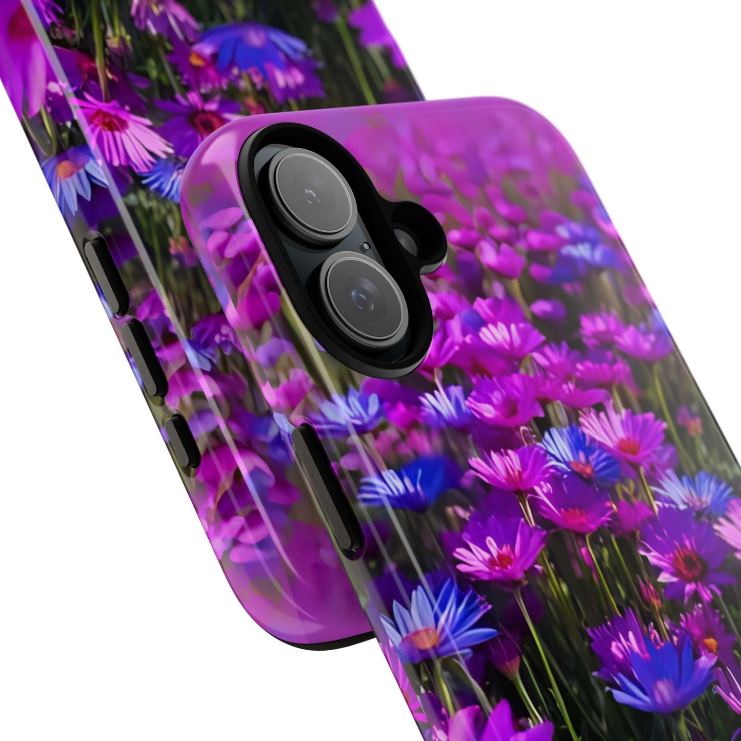 Wildflower Meadow Phone Case, Colorful Floral Garden Aesthetic, Vibrant Tough Phone Case, Compatible with iPhone, Galaxy, Google