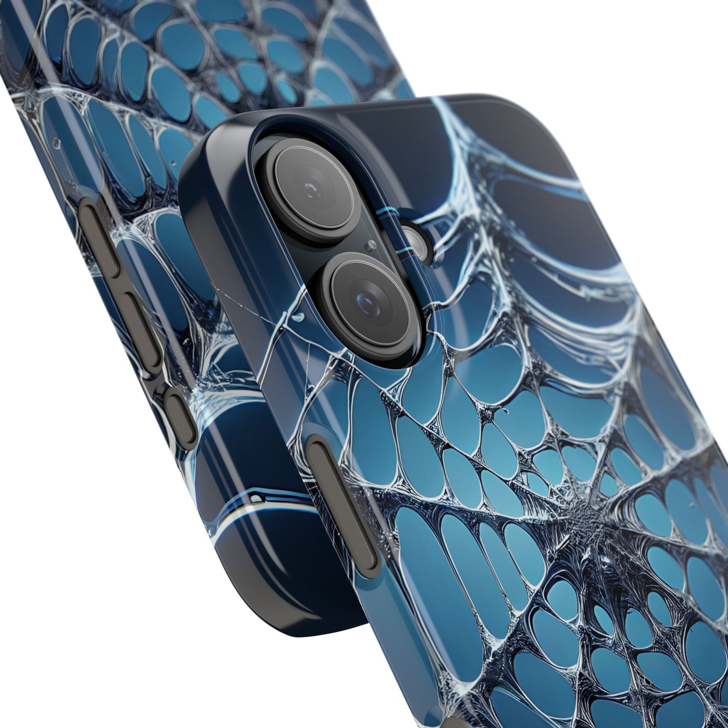 Spider Web Slim Phone Case - Artistic Design for Halloween, Unique Gift, Phone Accessories, Trendy Tech Style, Eco-Friendly Case