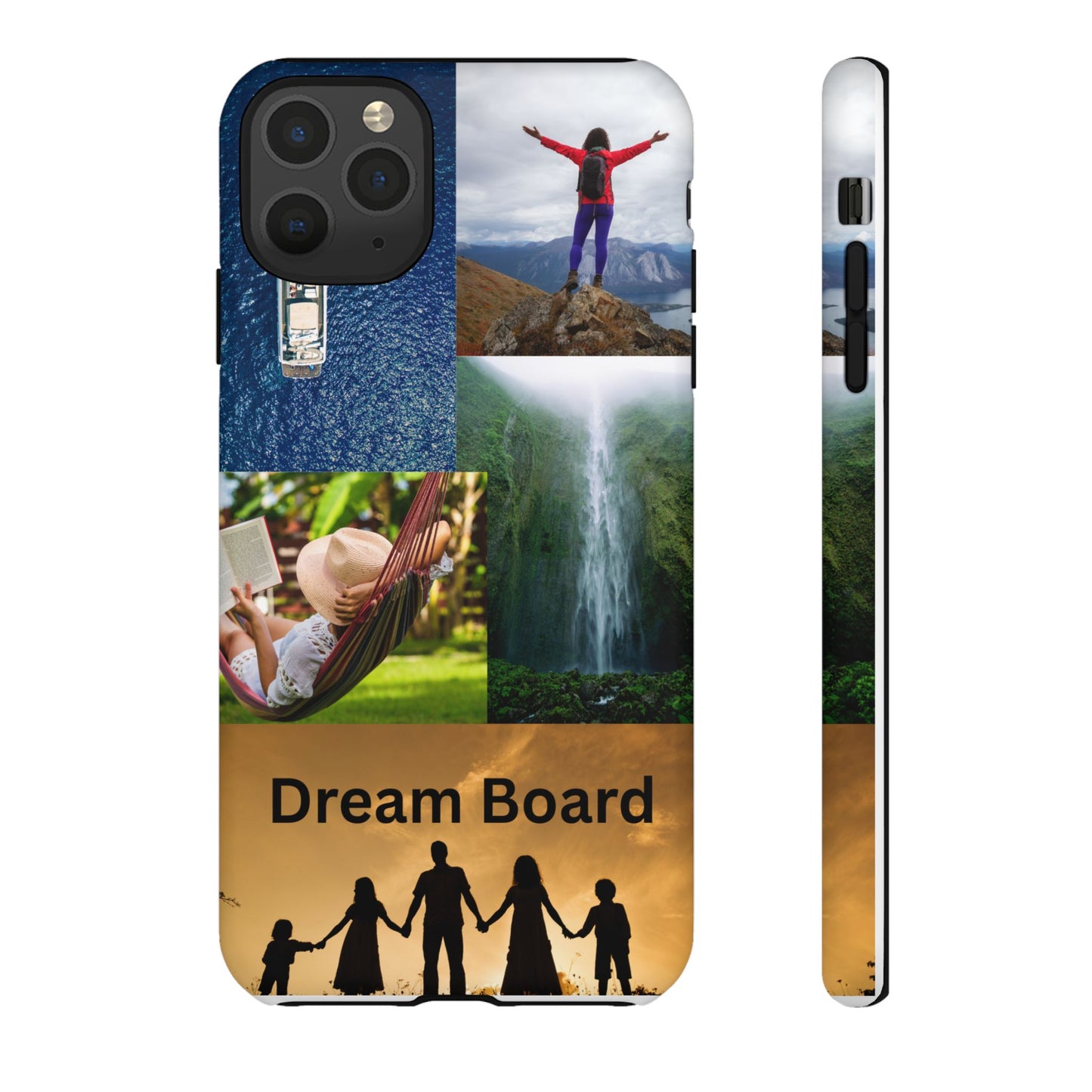Dream Board Phone Case | Tough Cases for Adventure Seekers, Inspirational Phone Accessories, Custom Phone Covers, Unique Gift Ideas, [...]