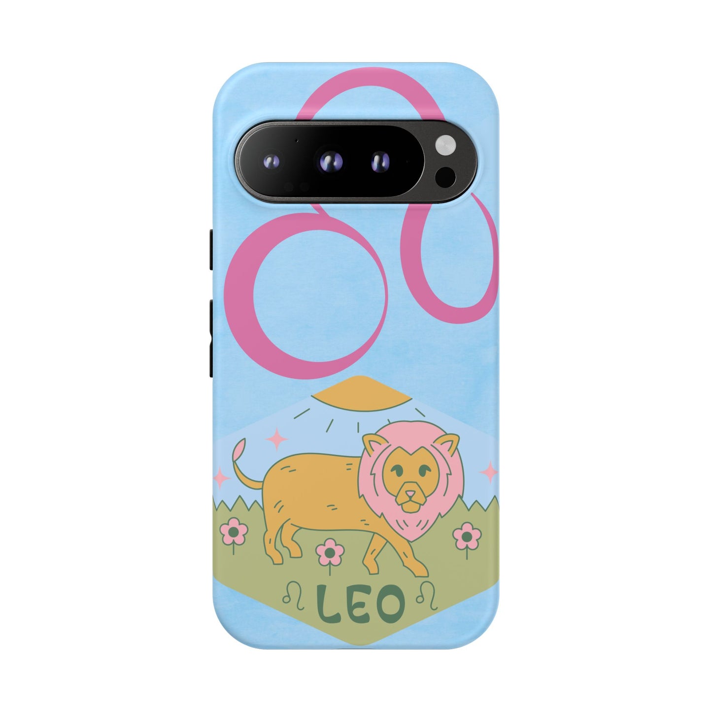Leo Zodiac Phone Case, Astrology Gift for Her, Celestial Star Sign Cover, Birthday Gift, Compatible with iPhone, Galaxy, Google Phones